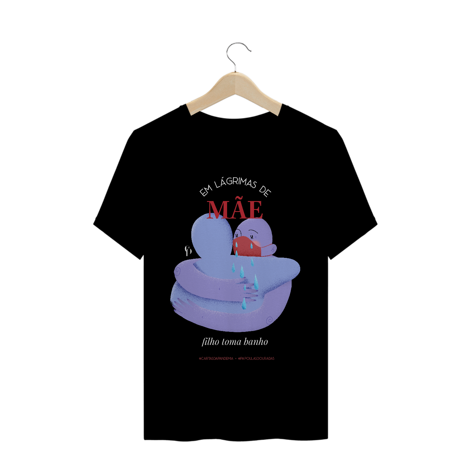 Nome do produto: Camiseta Mãe preta