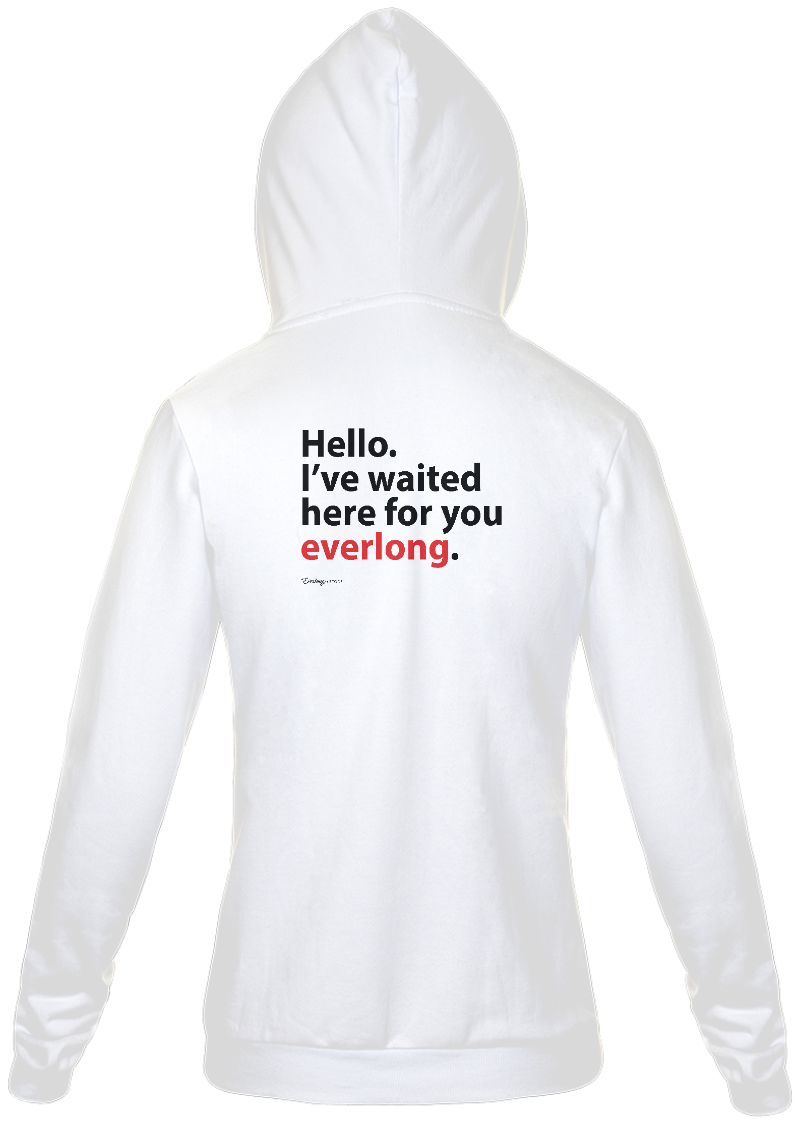 Nome do produto: Moletom com Zíper - I\'ve waited here for you