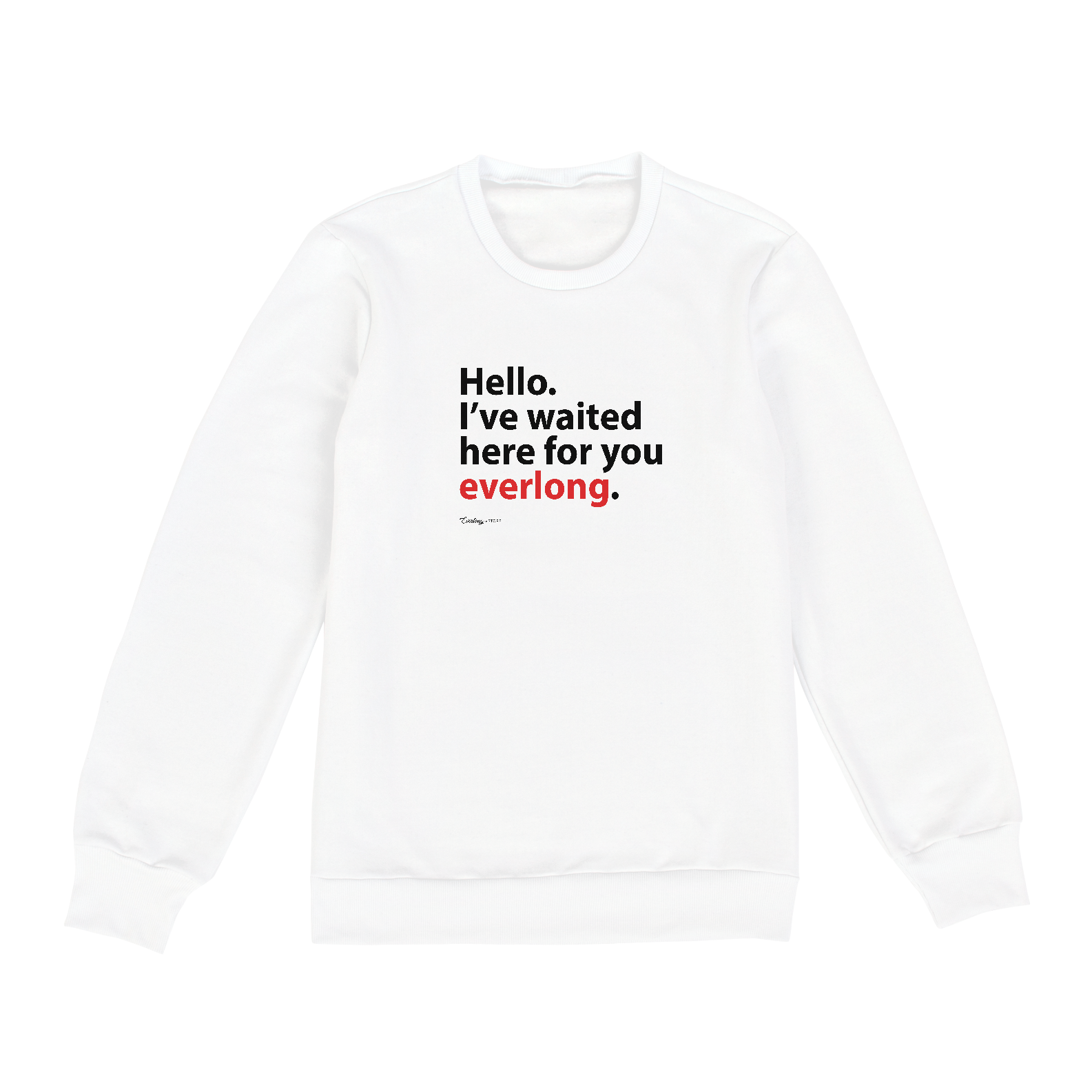 Nome do produto: Moletom Fechado - I\'ve waited here for you