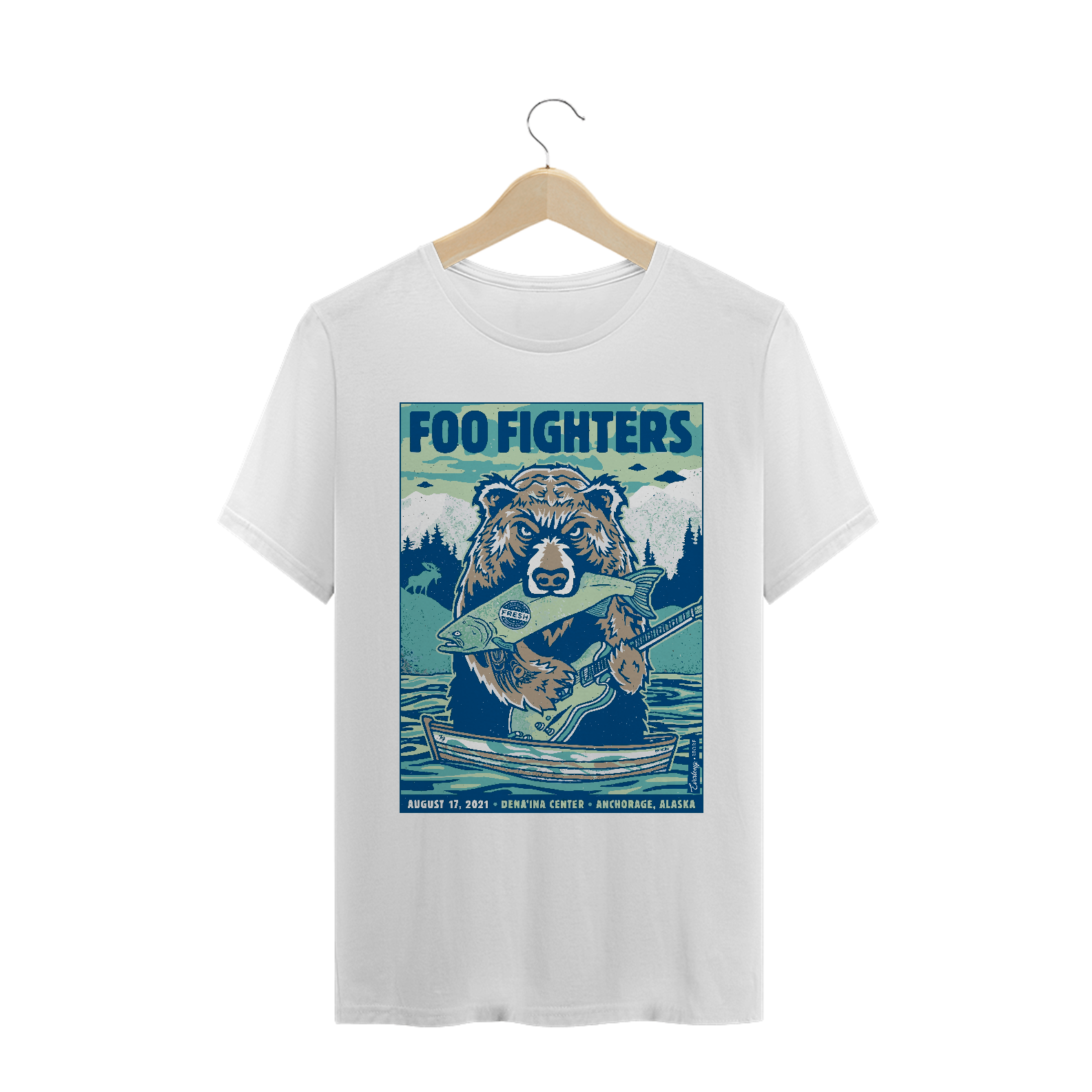 Nome do produto: Camiseta - Anchorage, Alaska