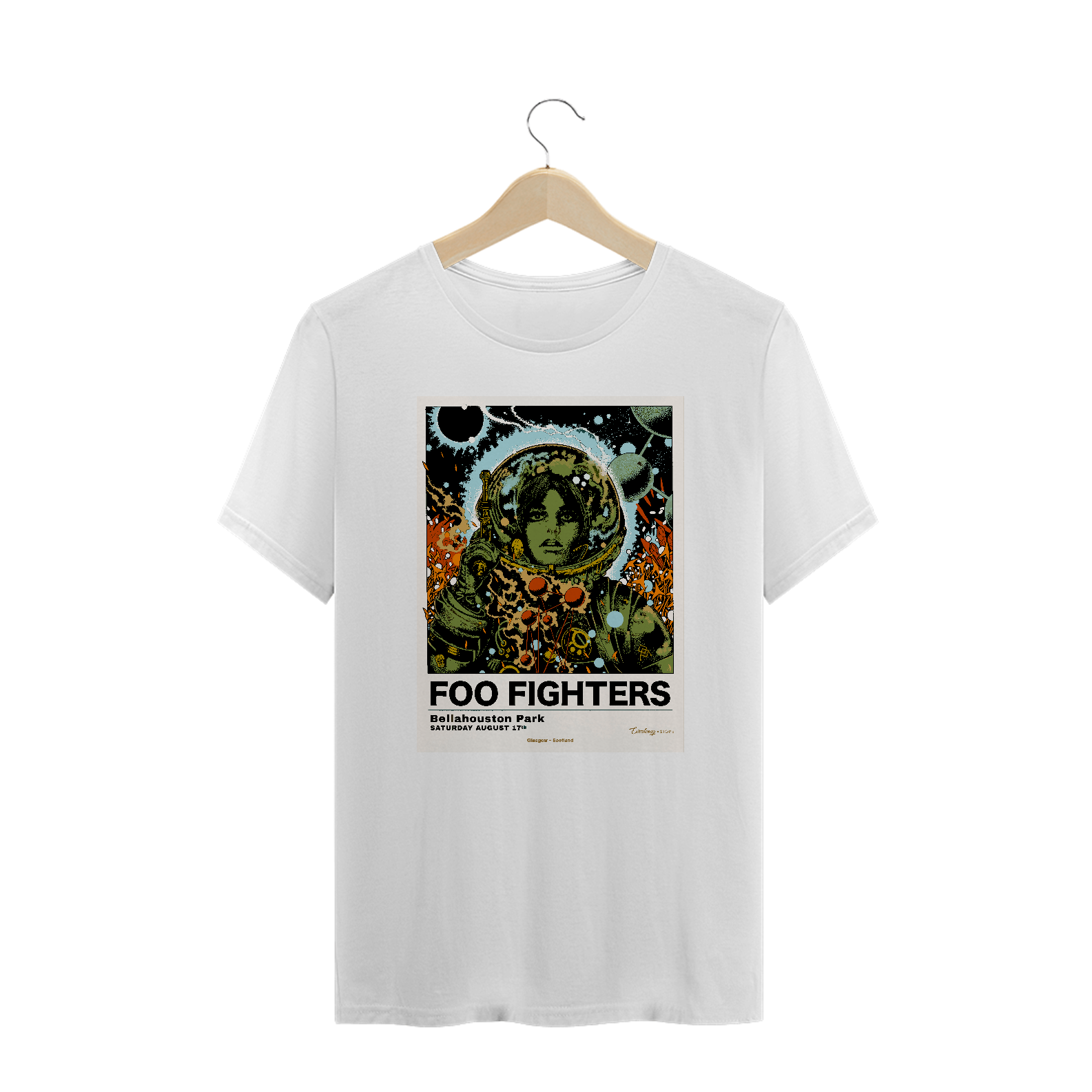 Nome do produto: Camiseta Plus Size - Glasgow, Scotland