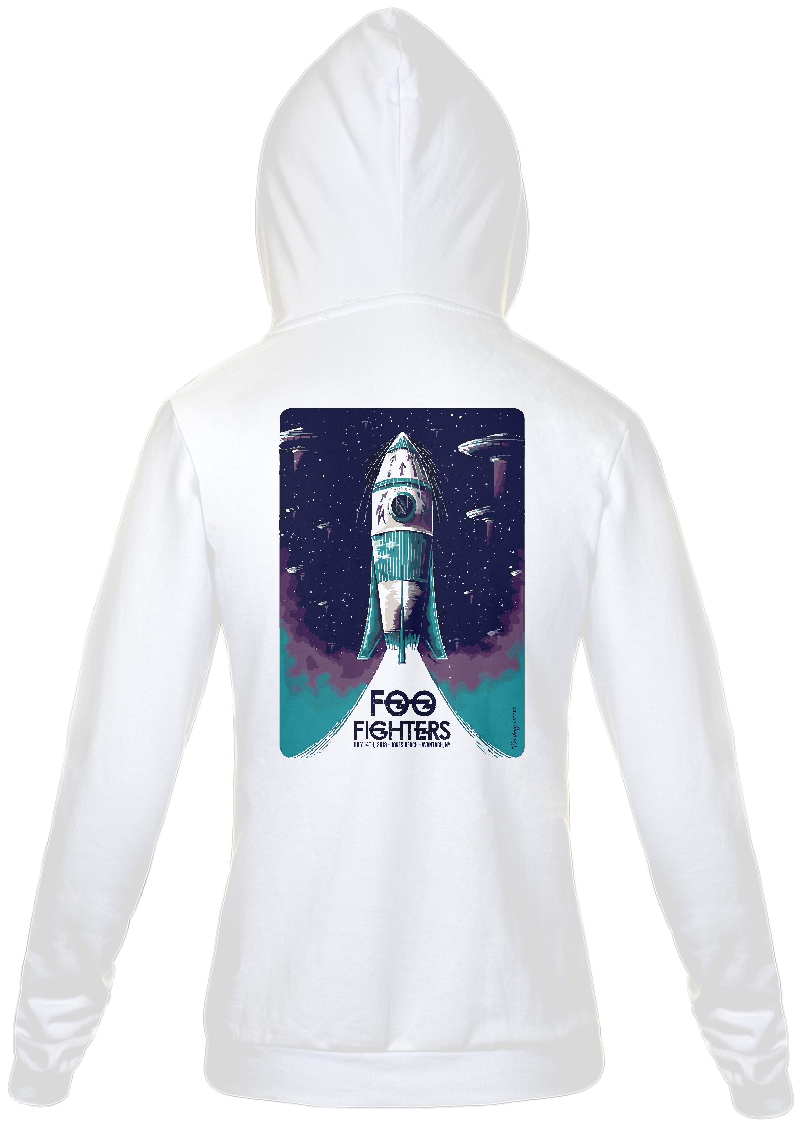 Nome do produto: Moletom com Zíper - Wantagh, NY