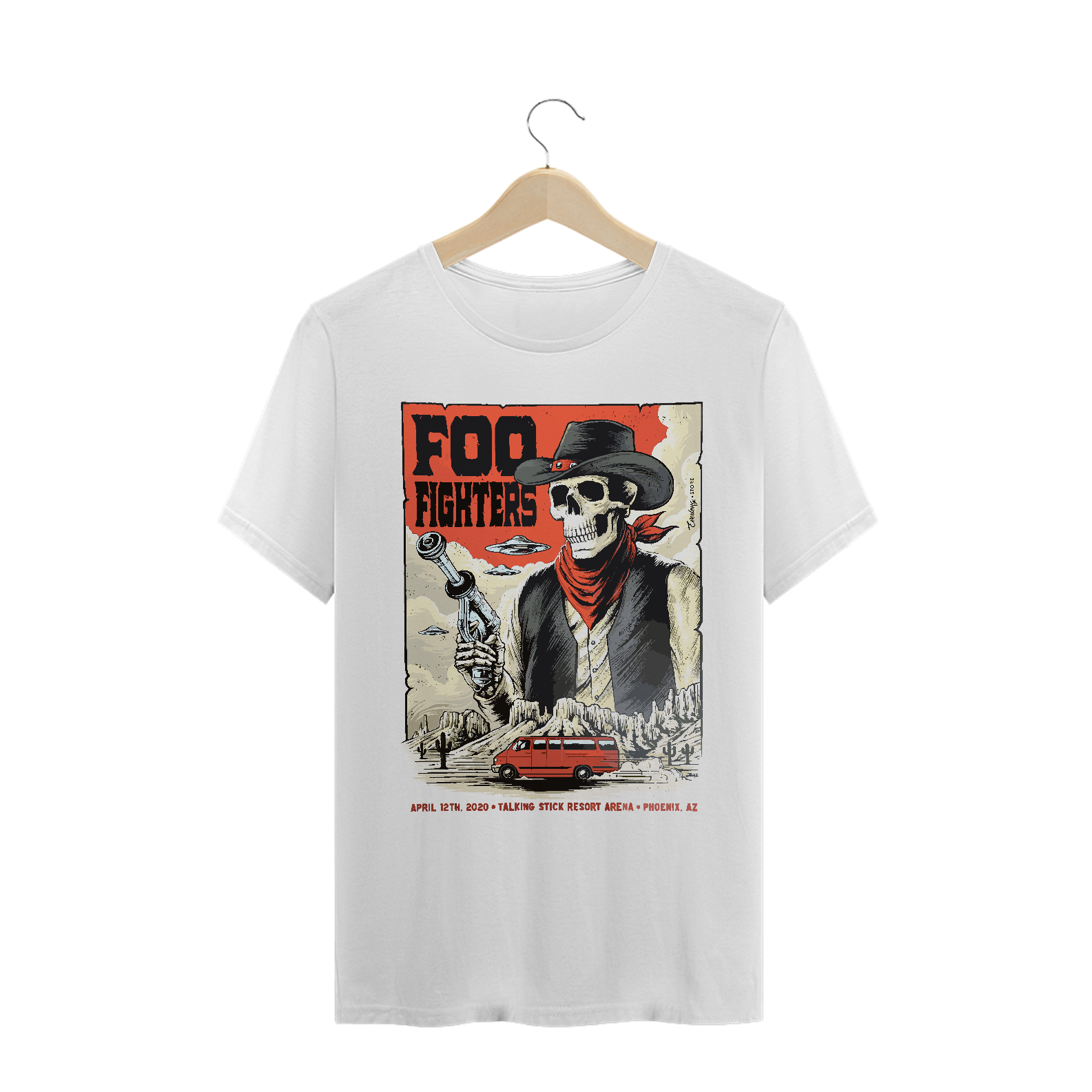 Nome do produto: Camiseta - Phoenix, AZ