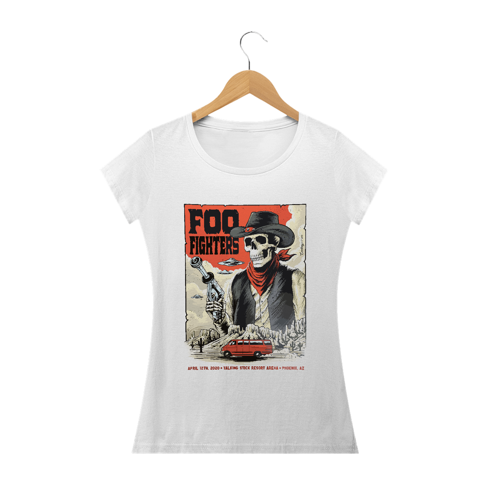 Nome do produto: Camiseta Baby Long - Phoenix, AZ