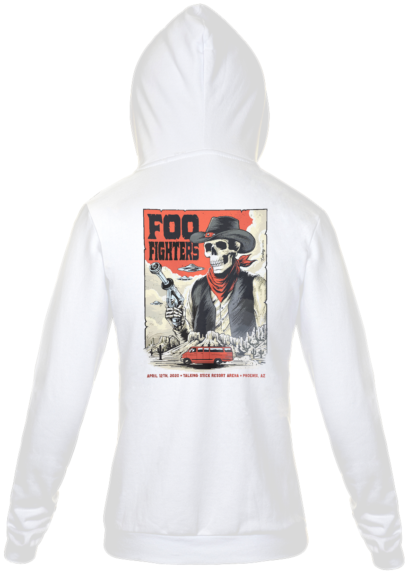 Nome do produto: Moletom com Zíper - Phoenix, AZ