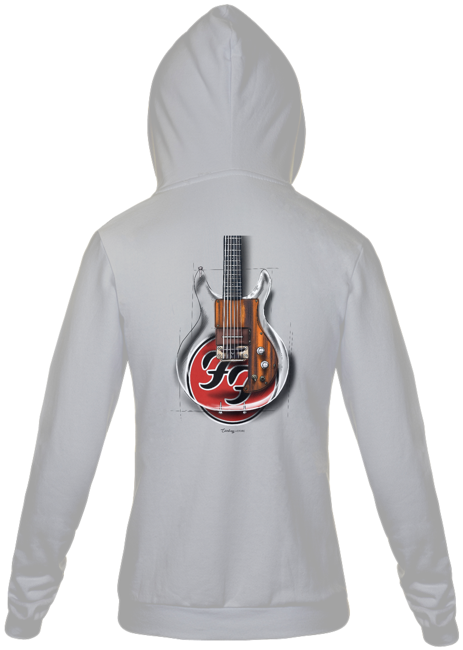 Nome do produto: Moletom com Zíper - Ampeg, Dan Armstrong