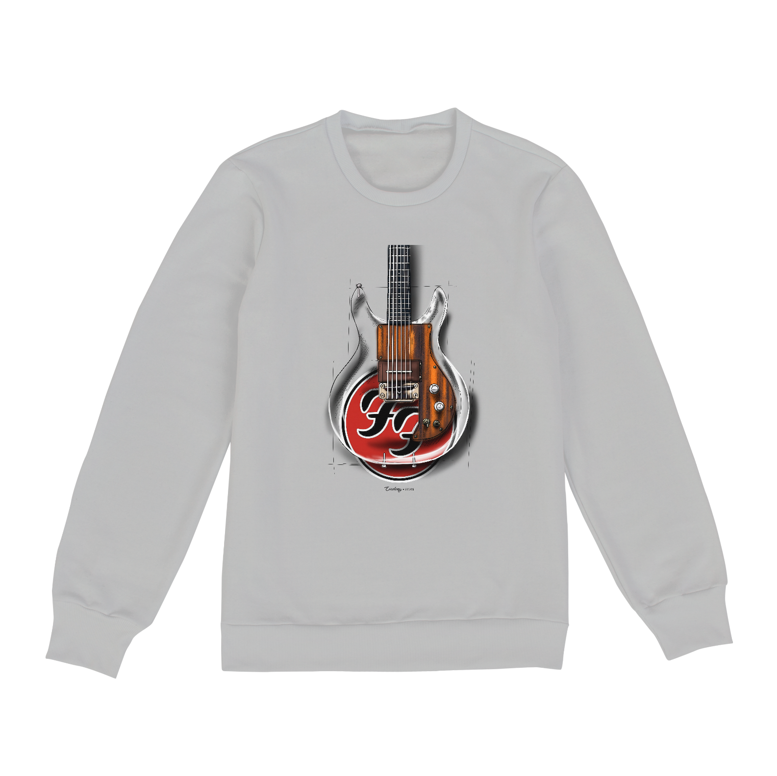 Nome do produto: Moletom Fechado - Ampeg, Dan Armstrong