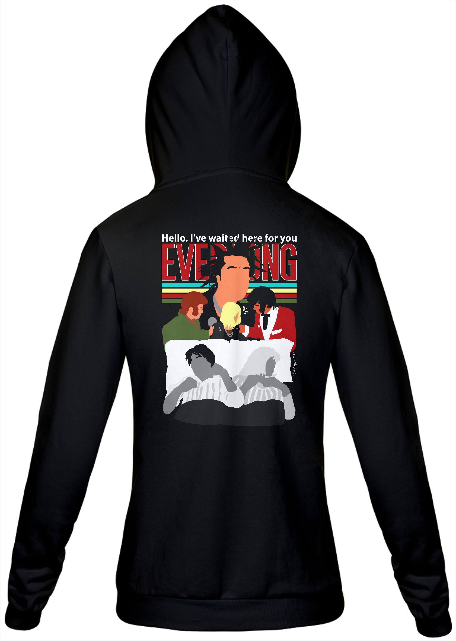 Nome do produto: Moletom com Zíper - Everlong Clipe