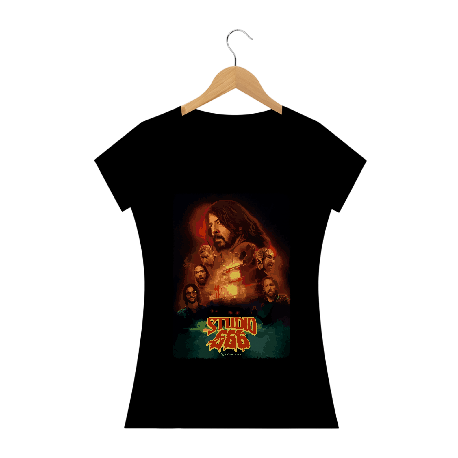 Nome do produto: Camiseta Baby Long - Studio 666