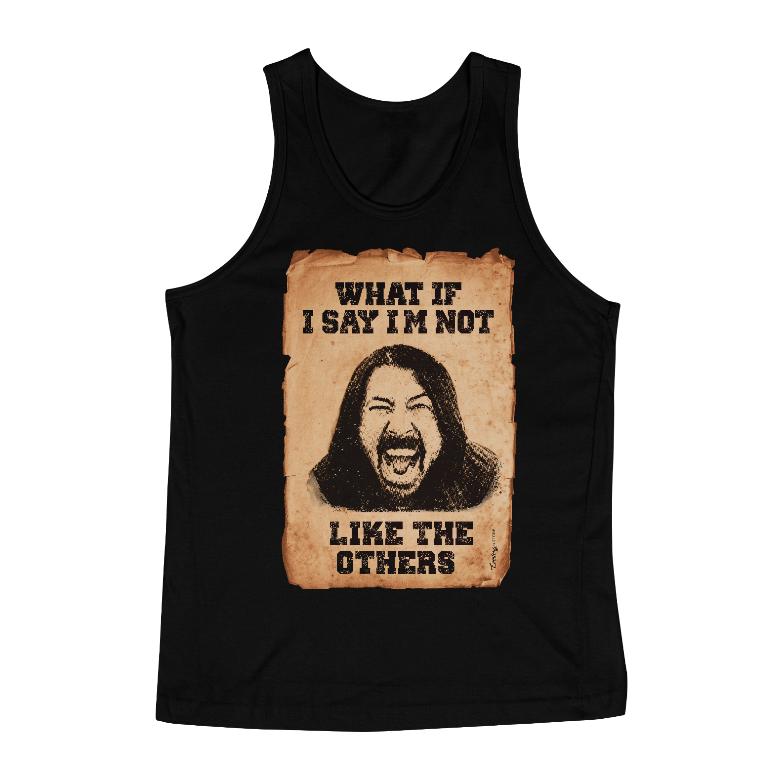 Nome do produto: Regata - Im not like the others