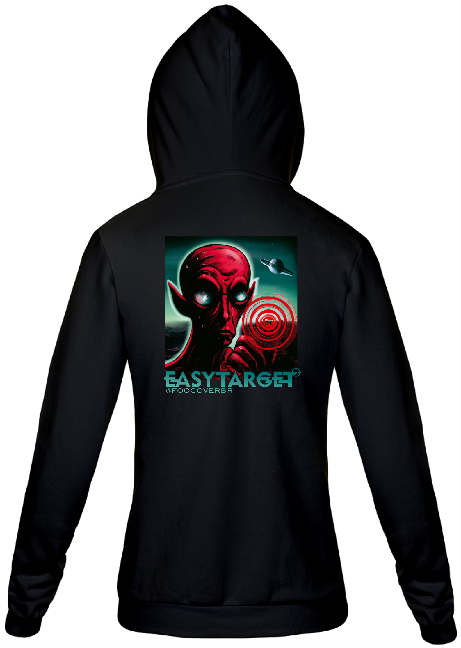 Nome do produto: Moletom com Zíper - Vamo Et! - Easy Target