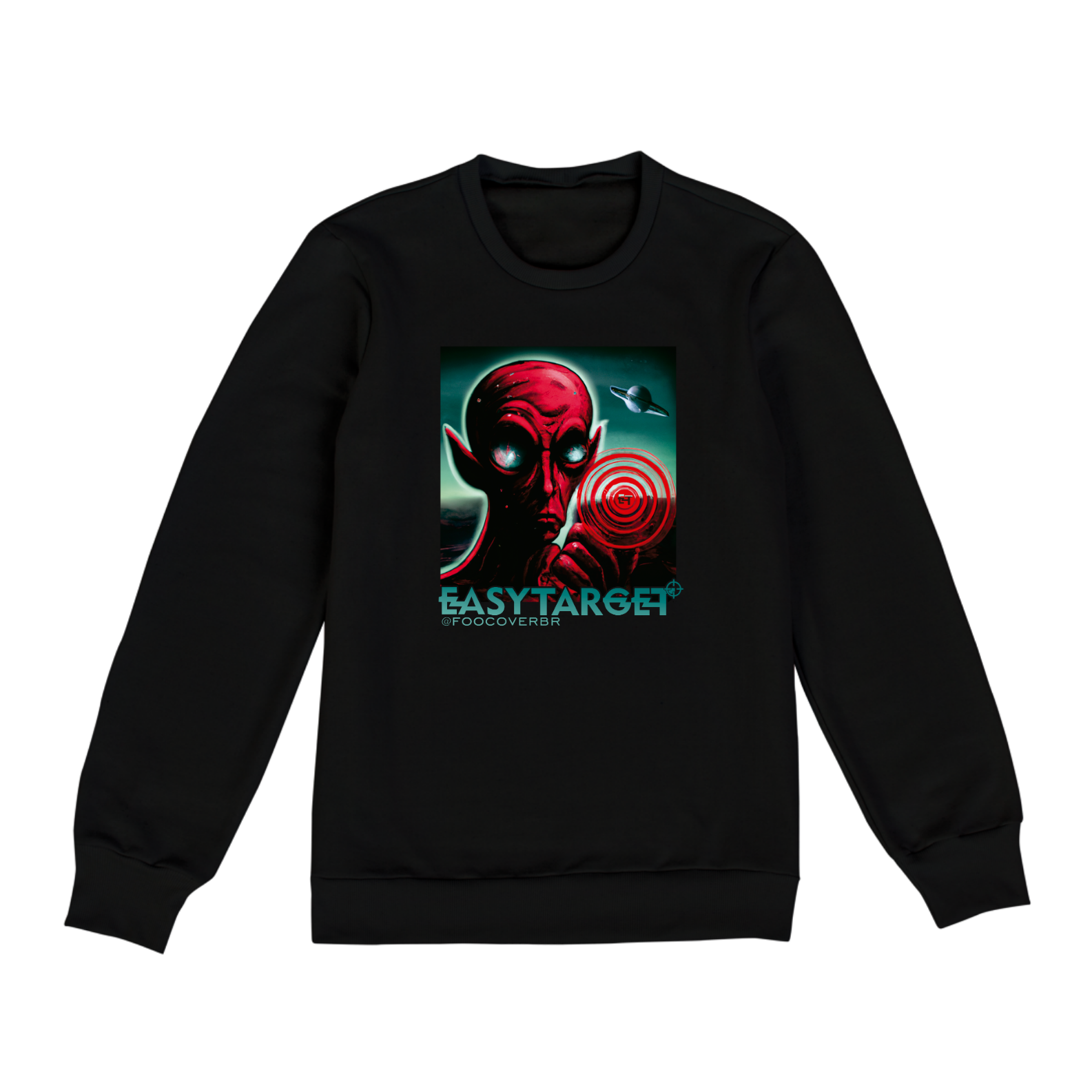 Nome do produto: Moletom Fechado - Vamo Et! - Easy Target