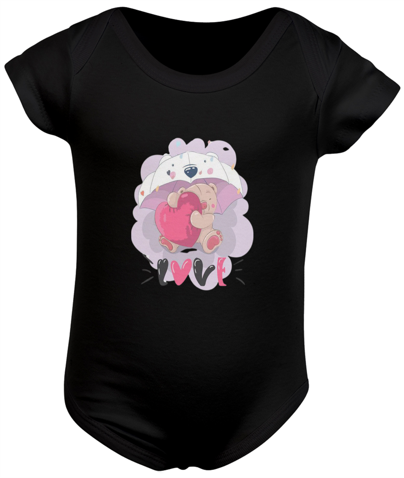 Nome do produto: Body Infantil de Ursinho