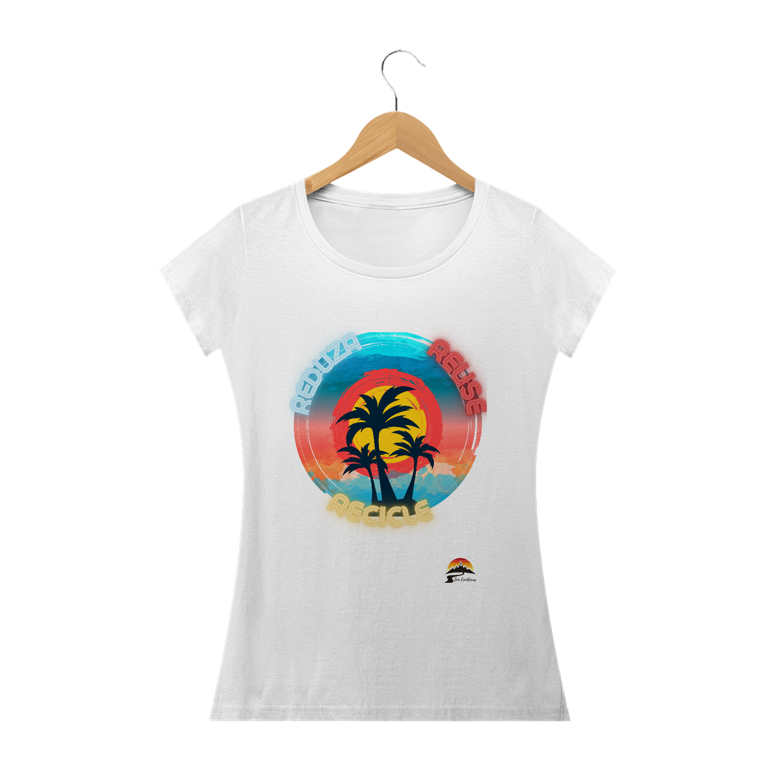 Nome do produto: Camiseta RRR C3 FEM - Sem Fronteiras