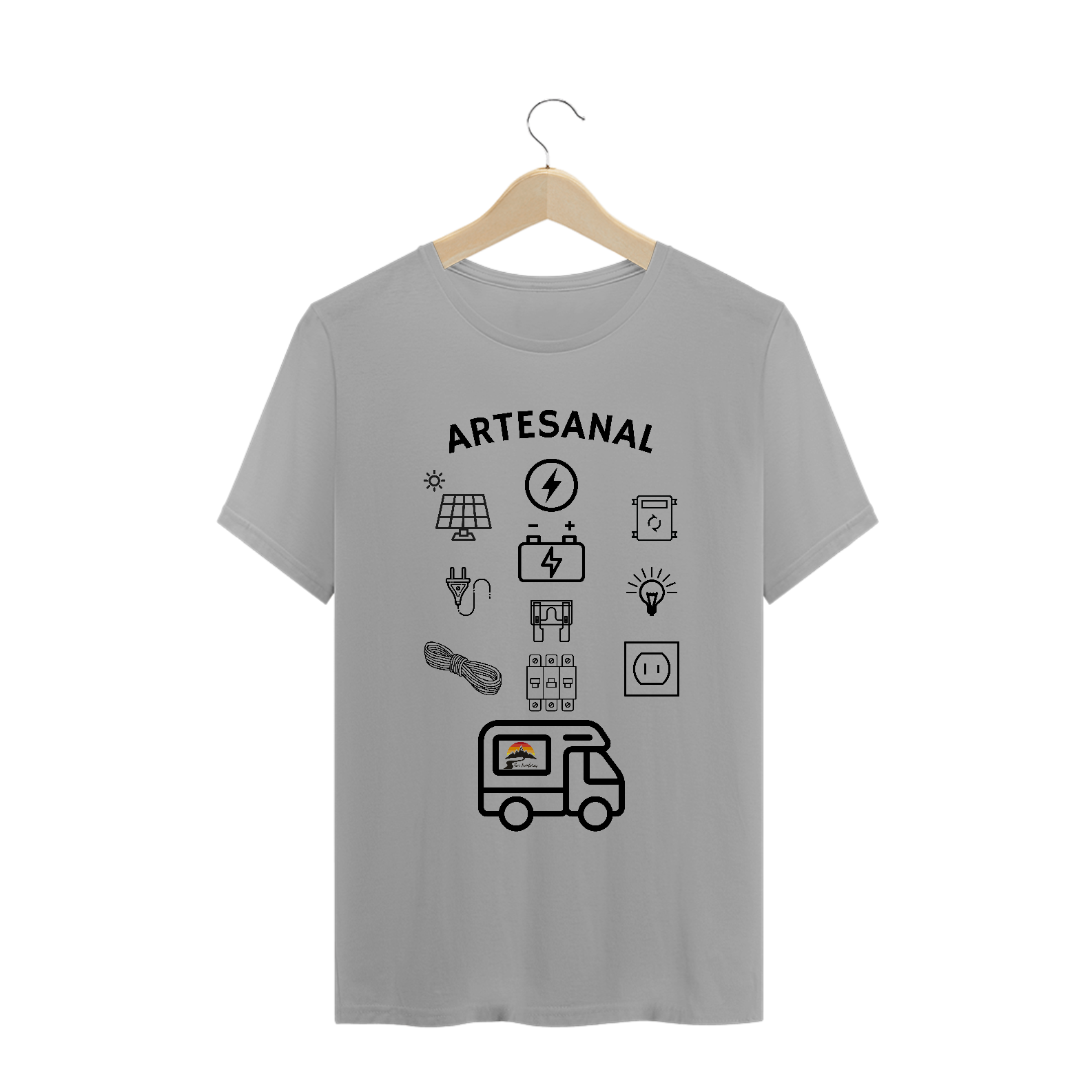 Nome do produto: Camiseta & - Sem Fronteiras