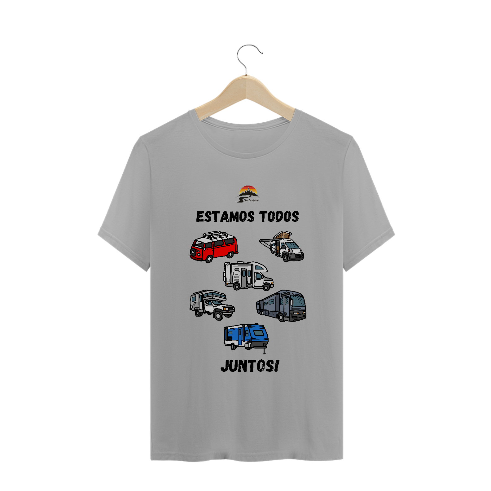 Nome do produto: Camiseta TODOS JUNTOS - Sem Fronteiras