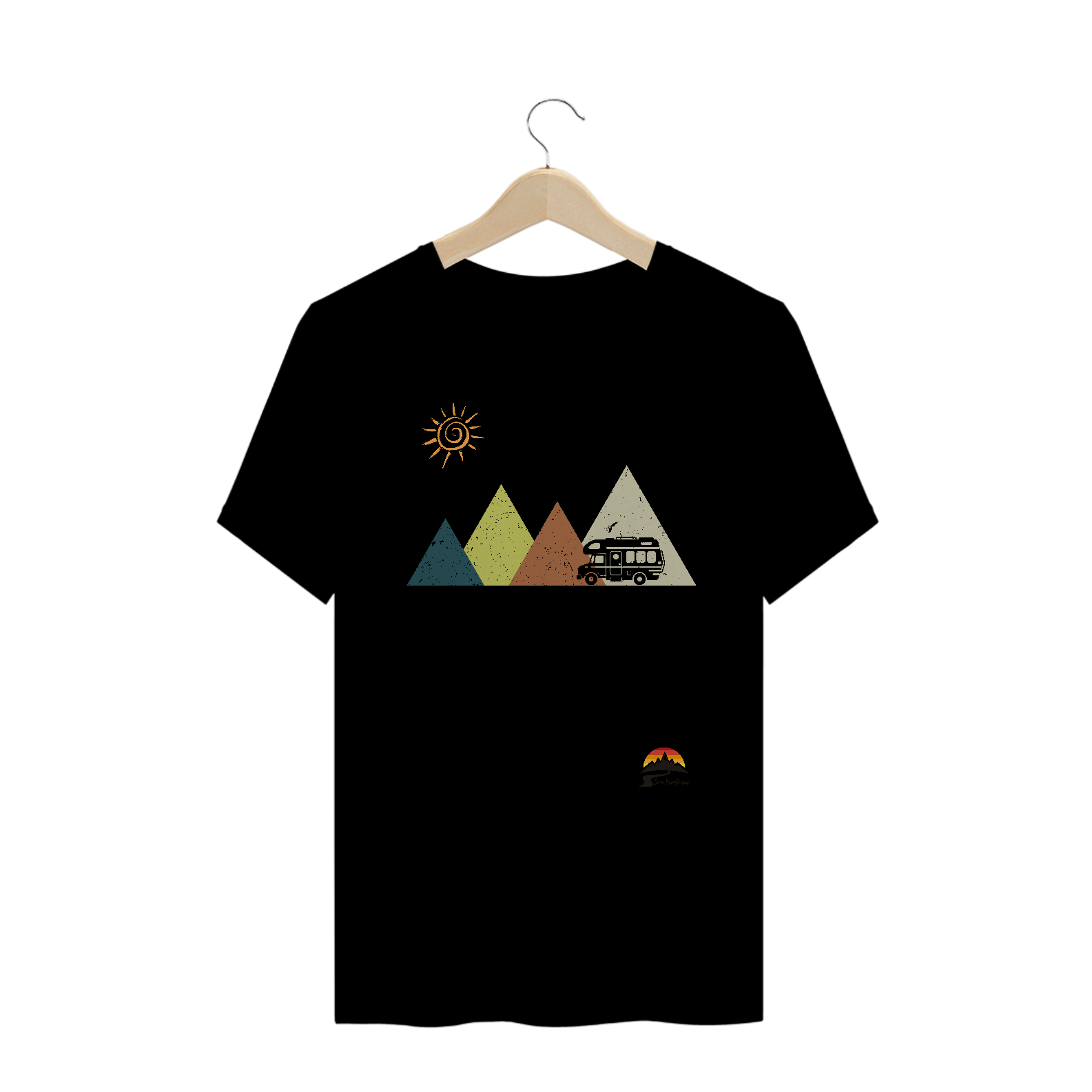Nome do produto: Camiseta Montains - Sem Fronteiras 
