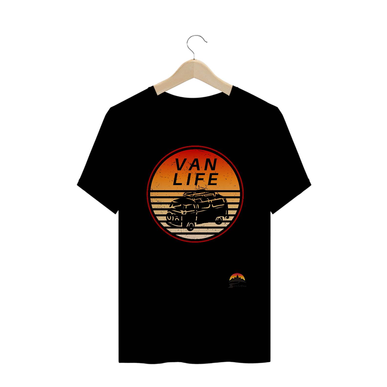 Nome do produto: Camiseta KOMBI - Sem Fronteiras