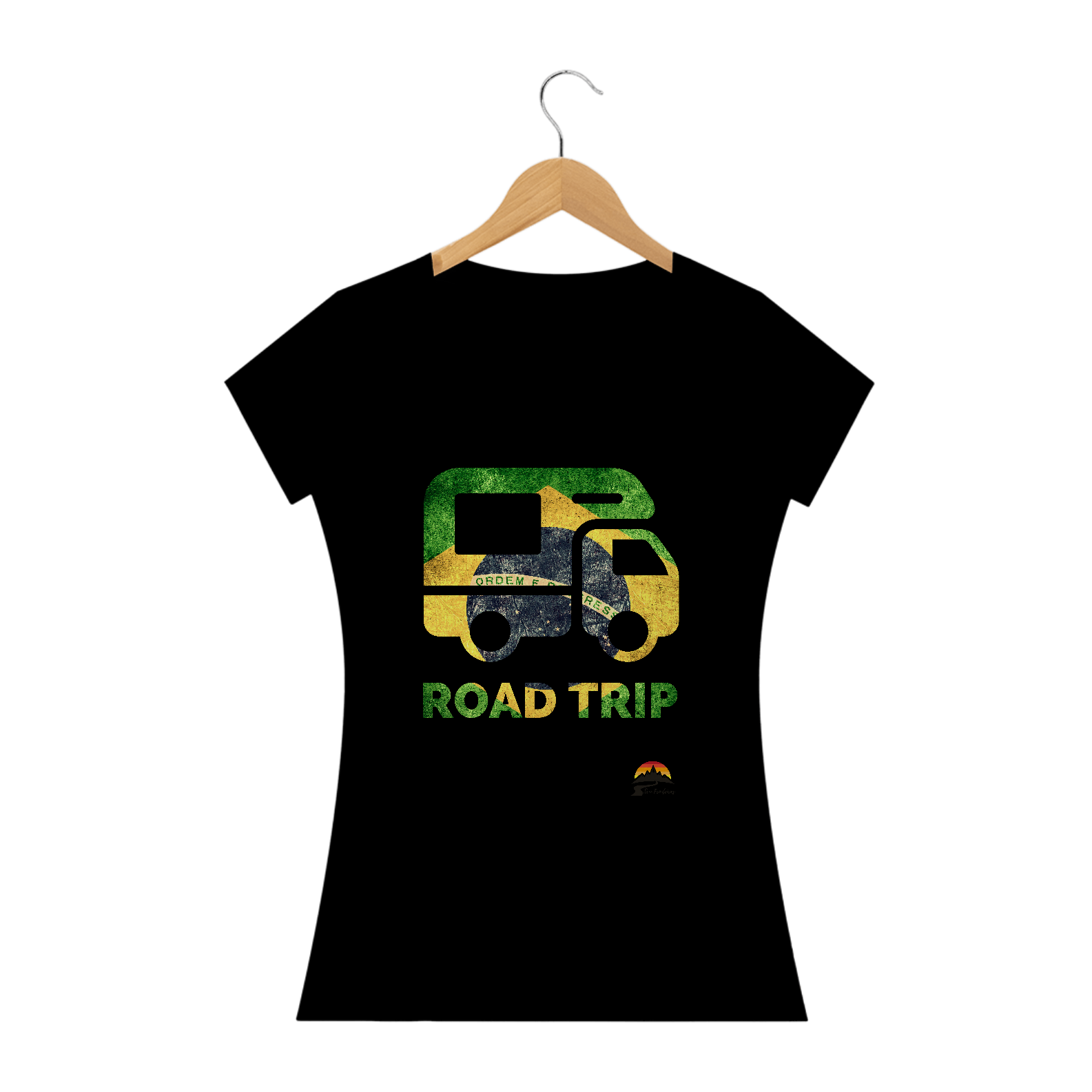 Nome do produto: Baby Look ROAD TRIP BRASIL - Sem Fronteiras