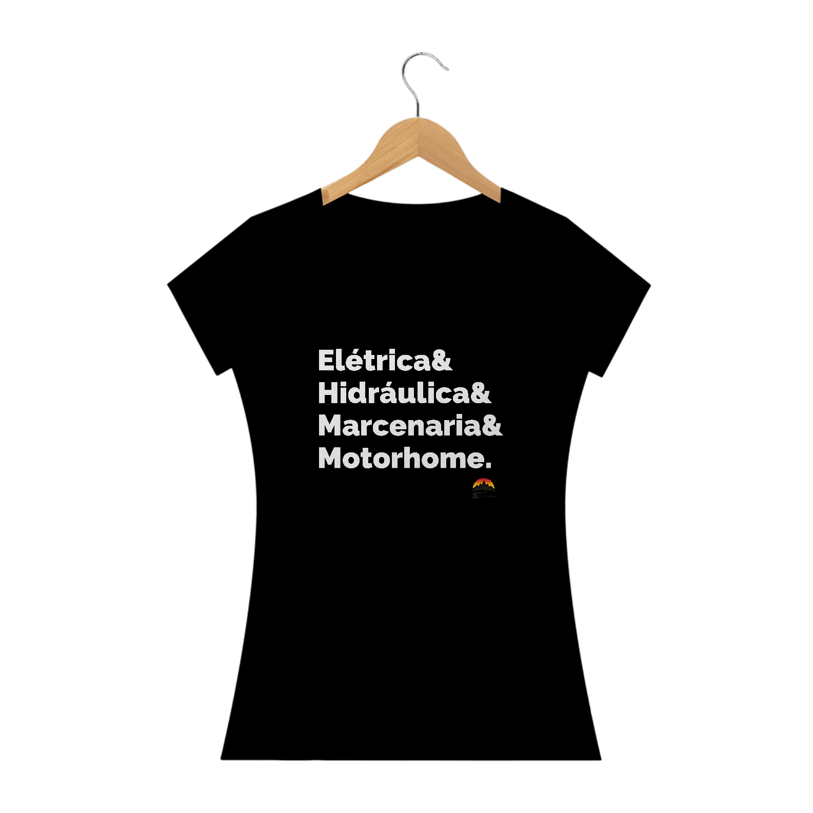 Nome do produto: Baby Look & escura - Sem Fronteiras