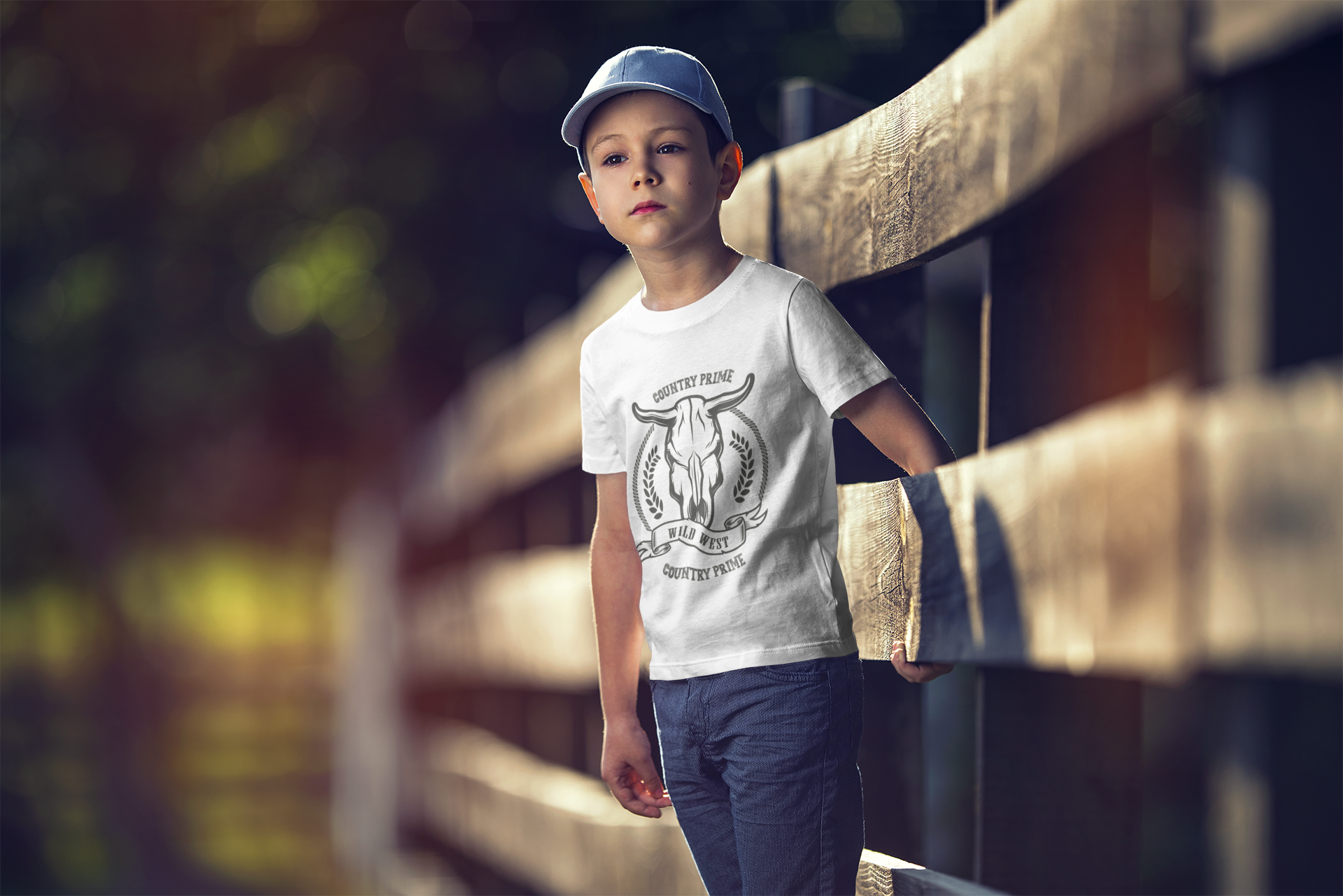 Nome do produto: Camiseta Infantil Wild West