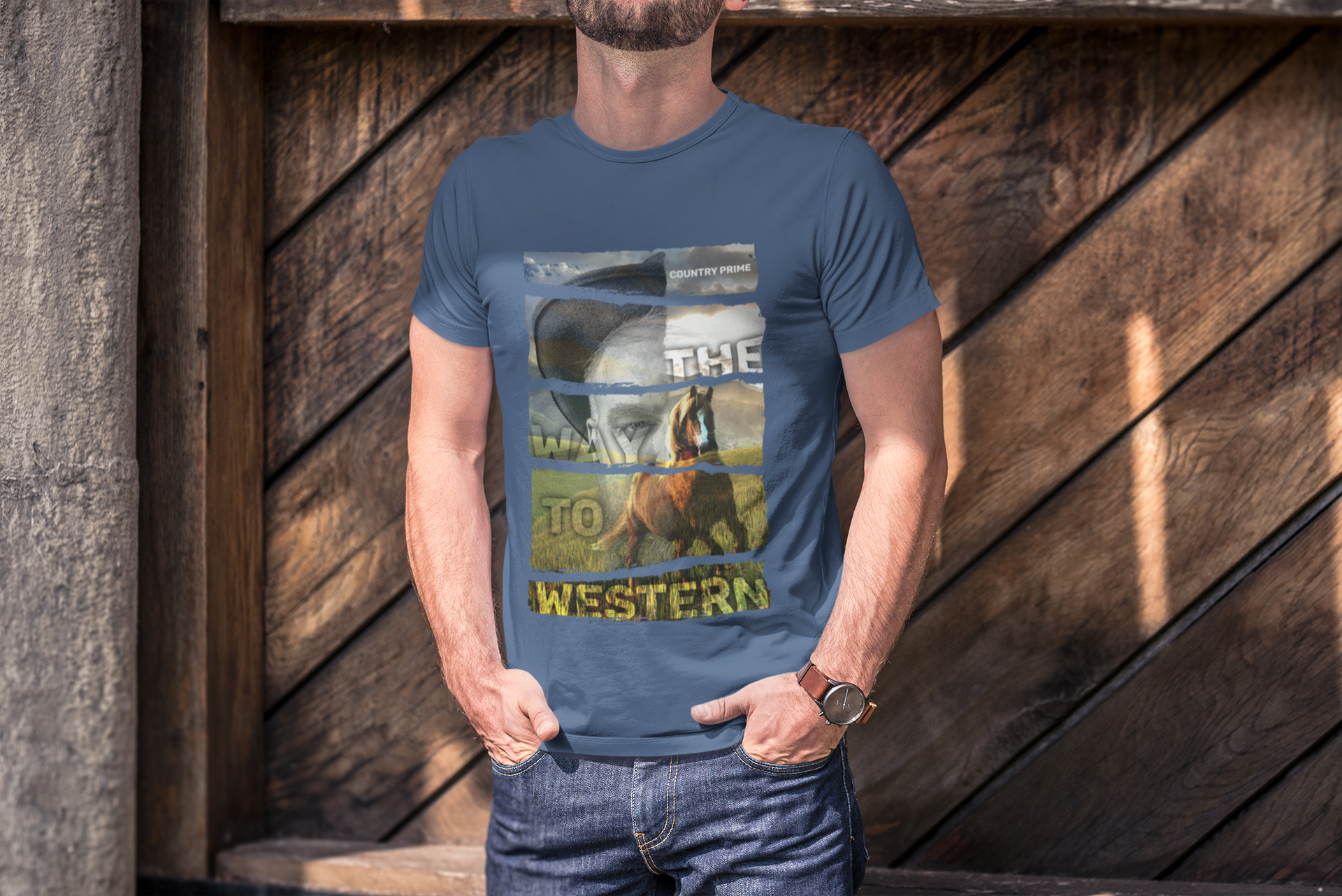 Nome do produto: Camiseta Estonada The Way to Western - Homem