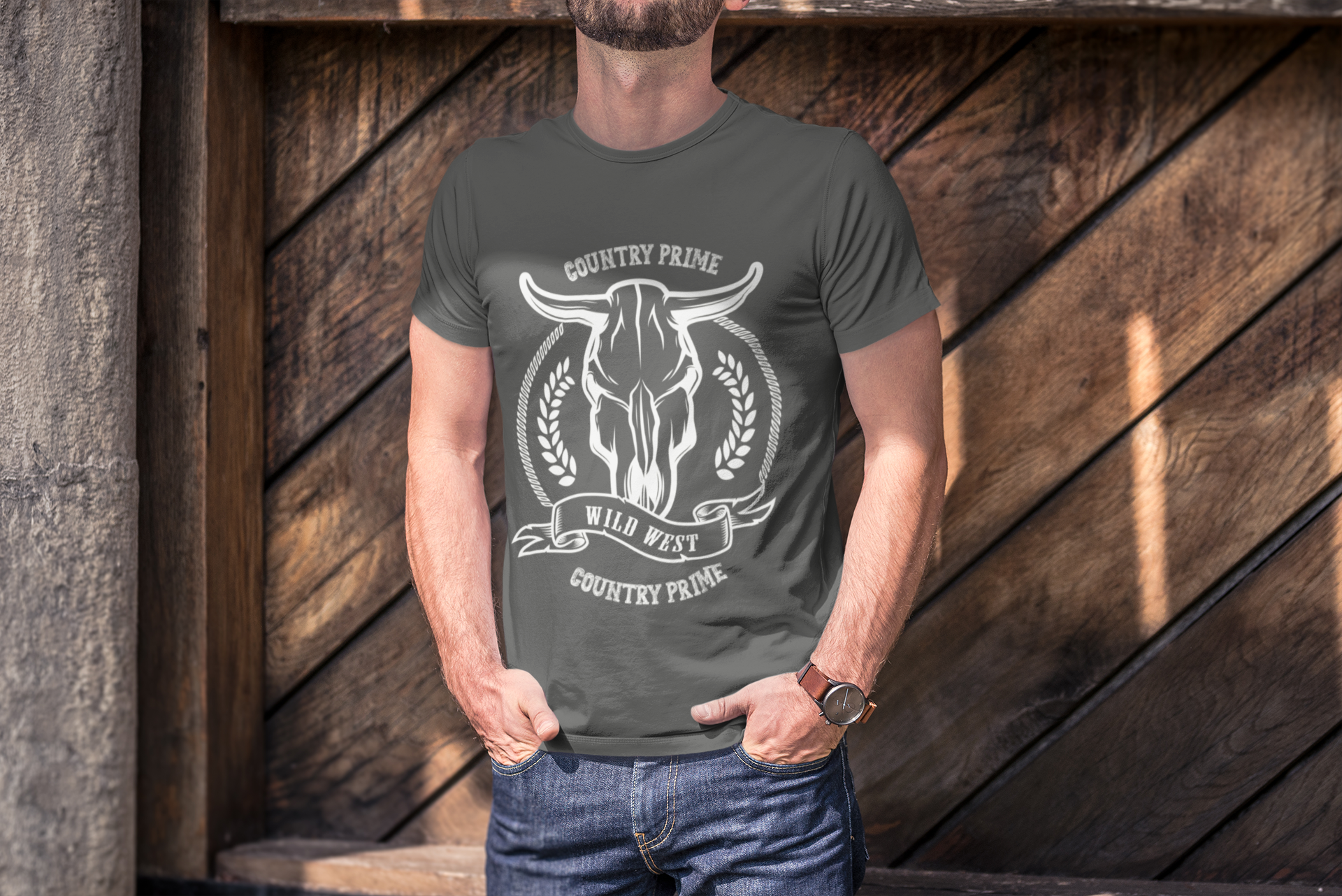 Nome do produto: Camiseta Estonada Wild West - Homem