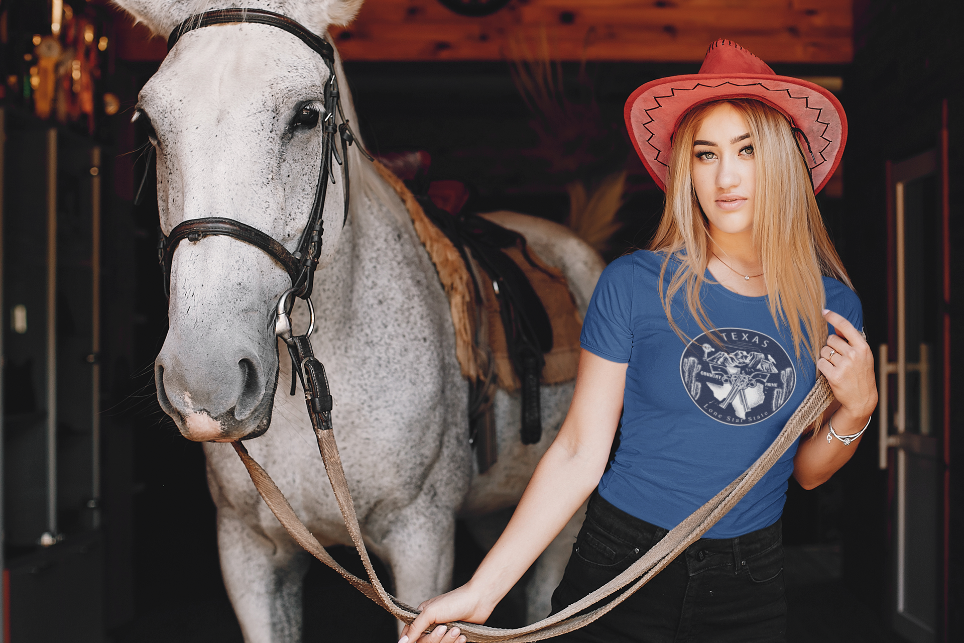 Nome do produto: Baby Long Estonada Texas Lone Star State - Mulher