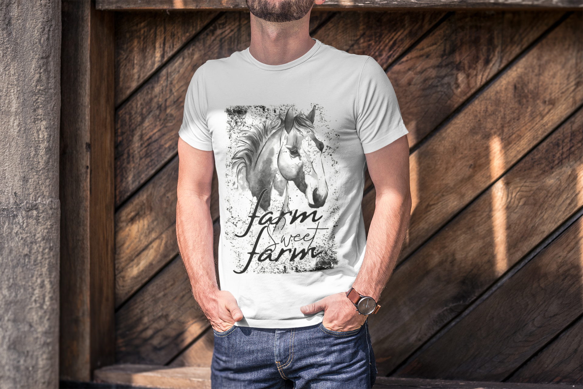 Nome do produto: Camiseta Farm Sweet Farm - Homem