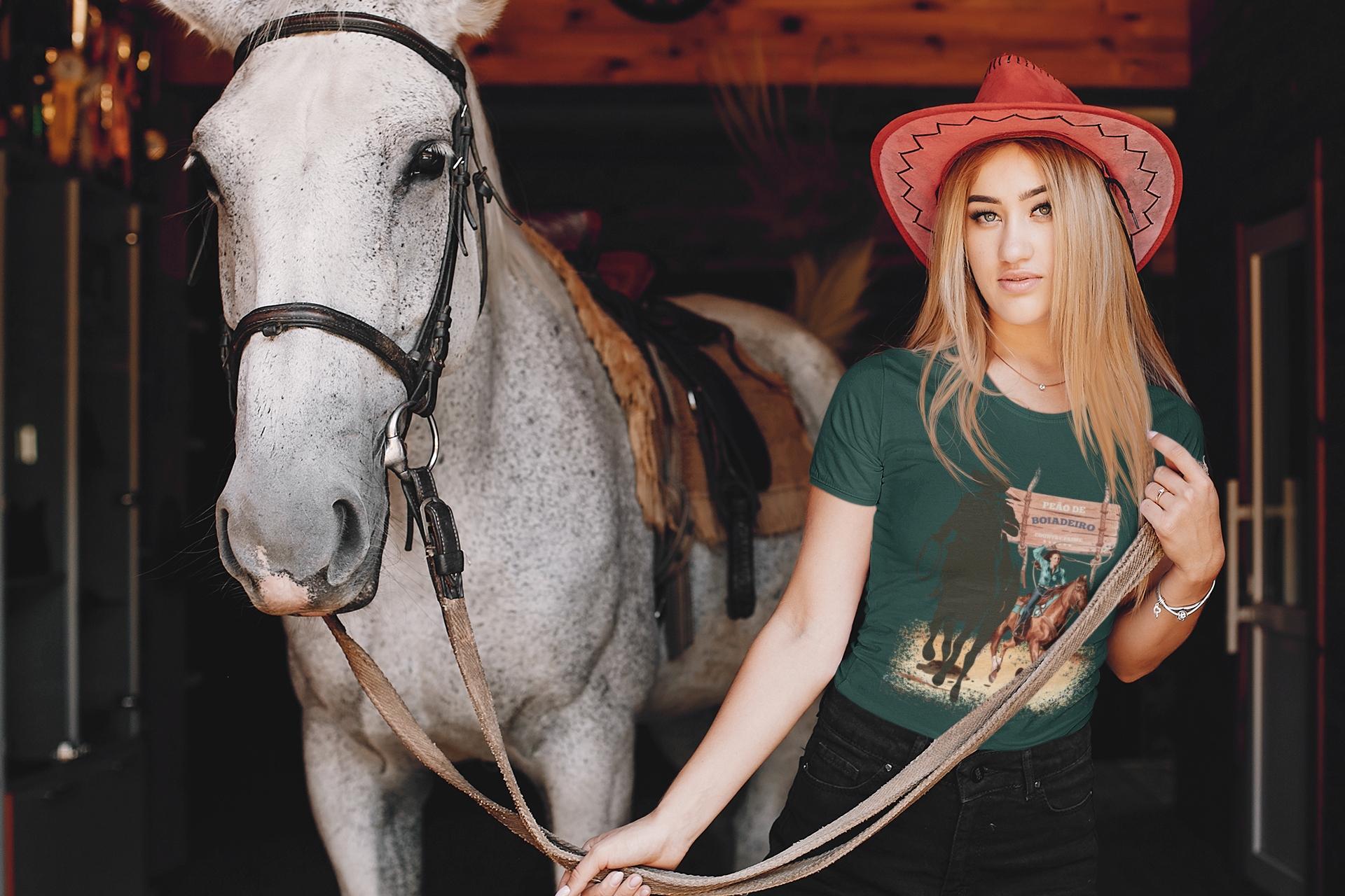 Nome do produto: Baby Long Peão de Boiadeiro - Mulher