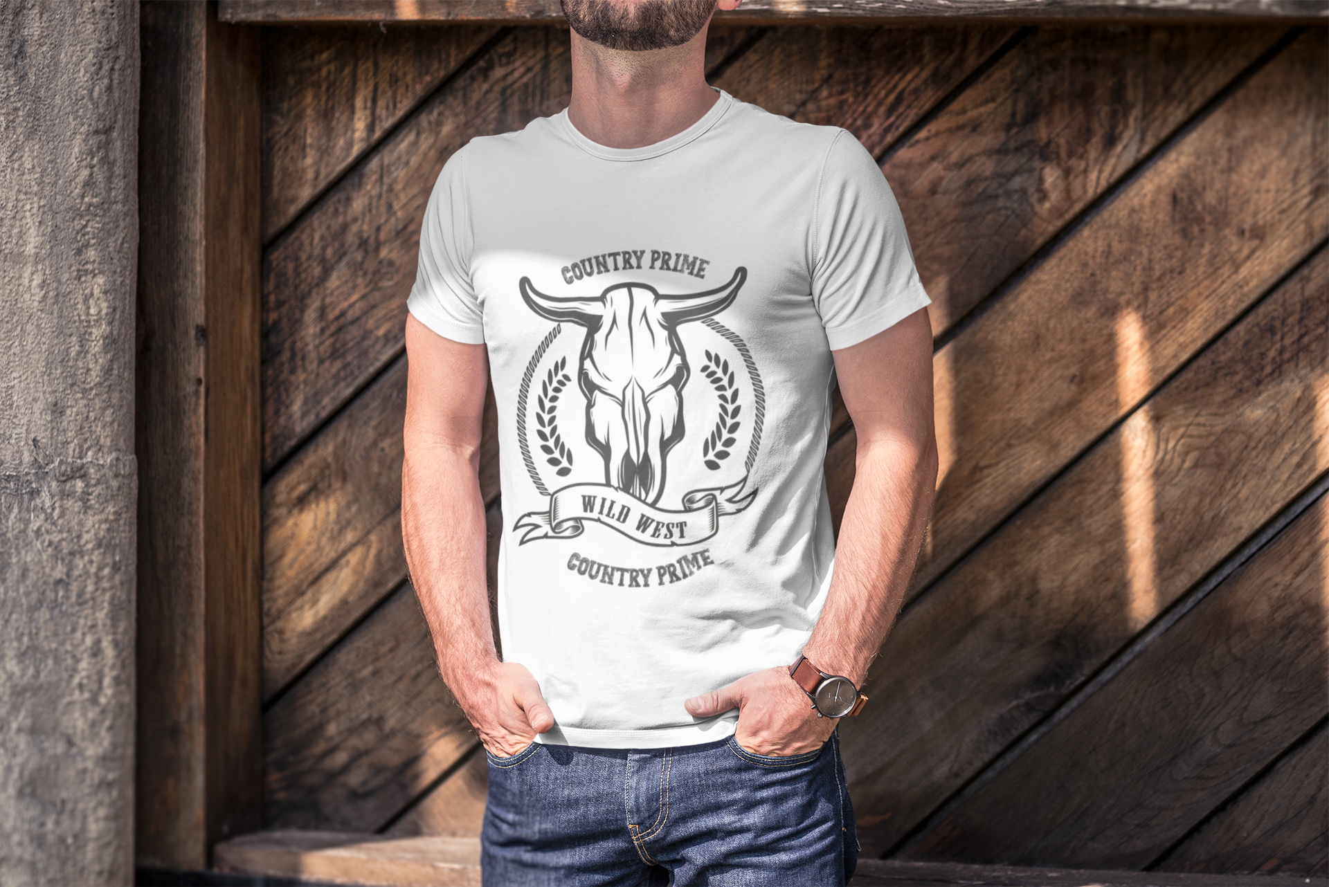 Nome do produto: Camiseta Wild West - Homem