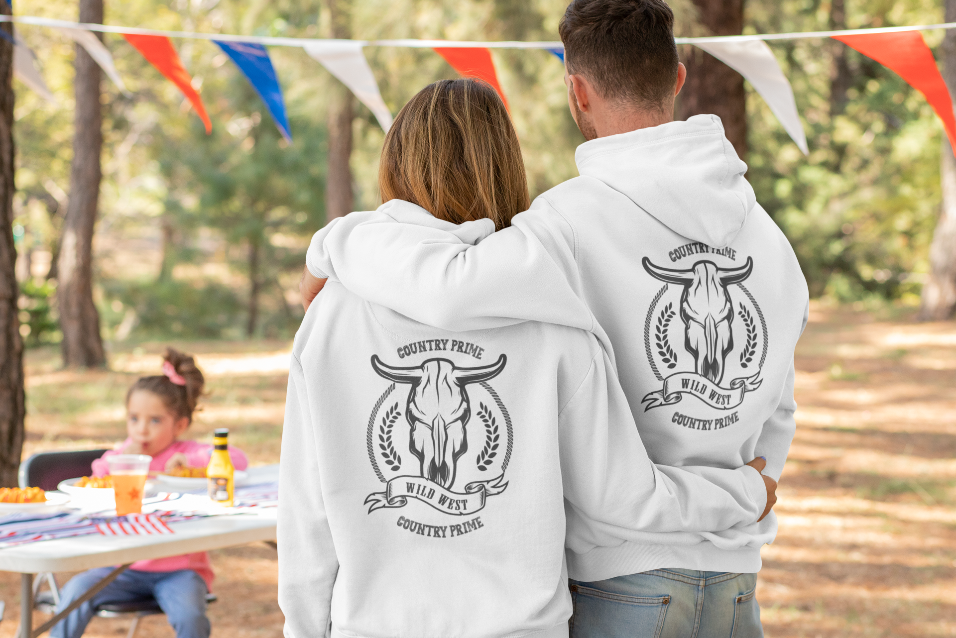 Nome do produto: Moletom Zíper com Capuz Wild West