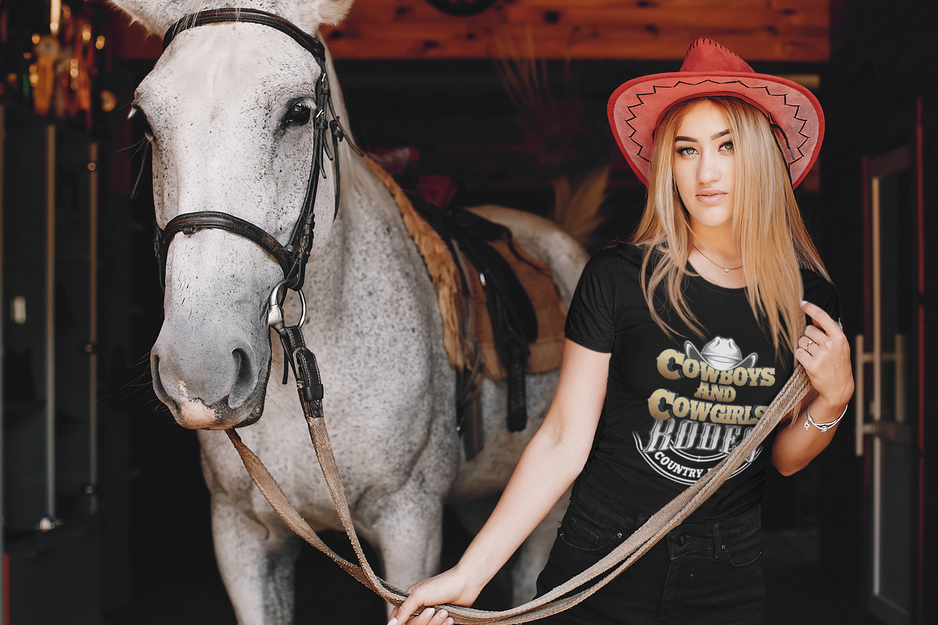 Nome do produto: Baby Long Cowboys & Cowgirls - Mulher