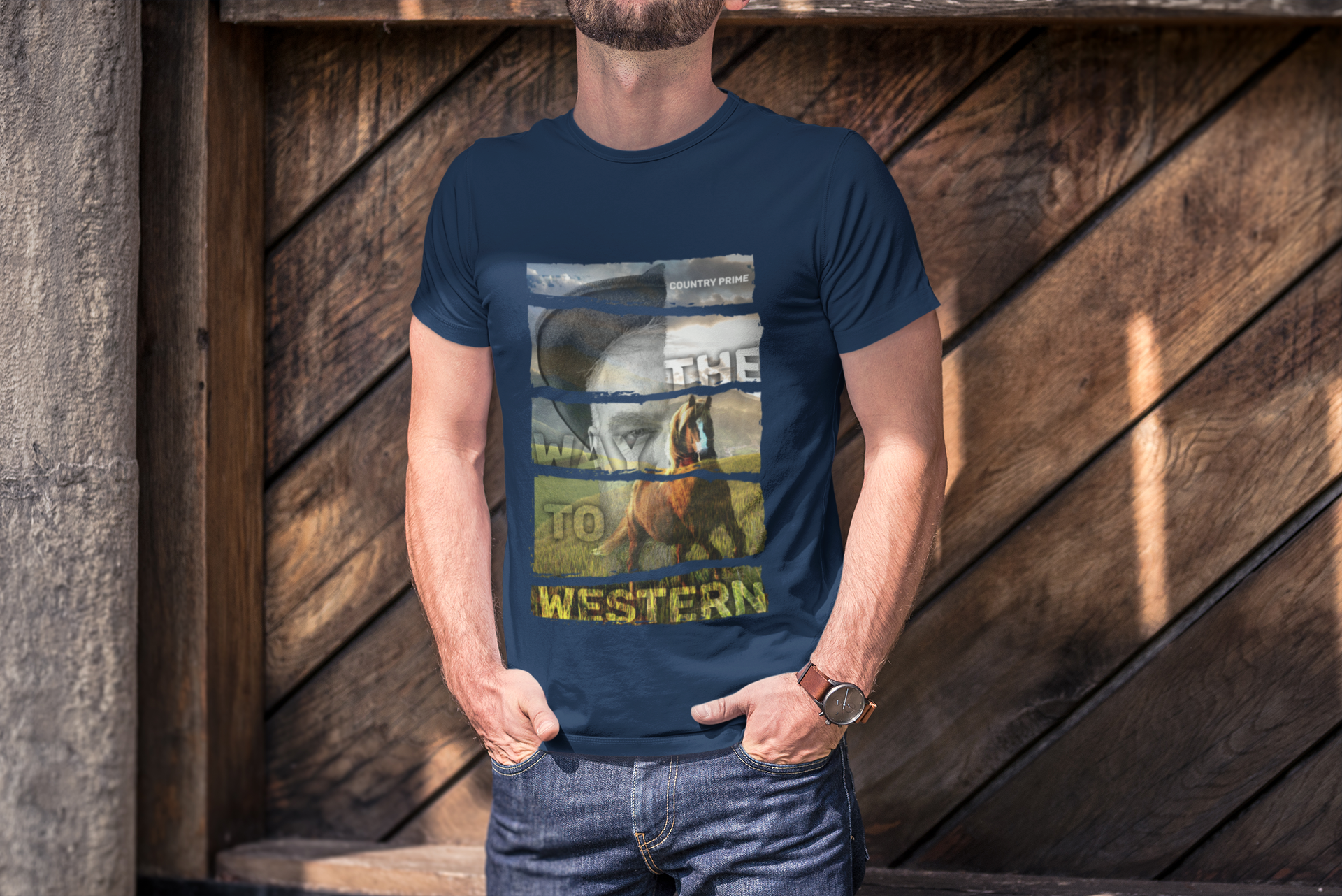 Nome do produto: Camiseta The Way to Western - Homem