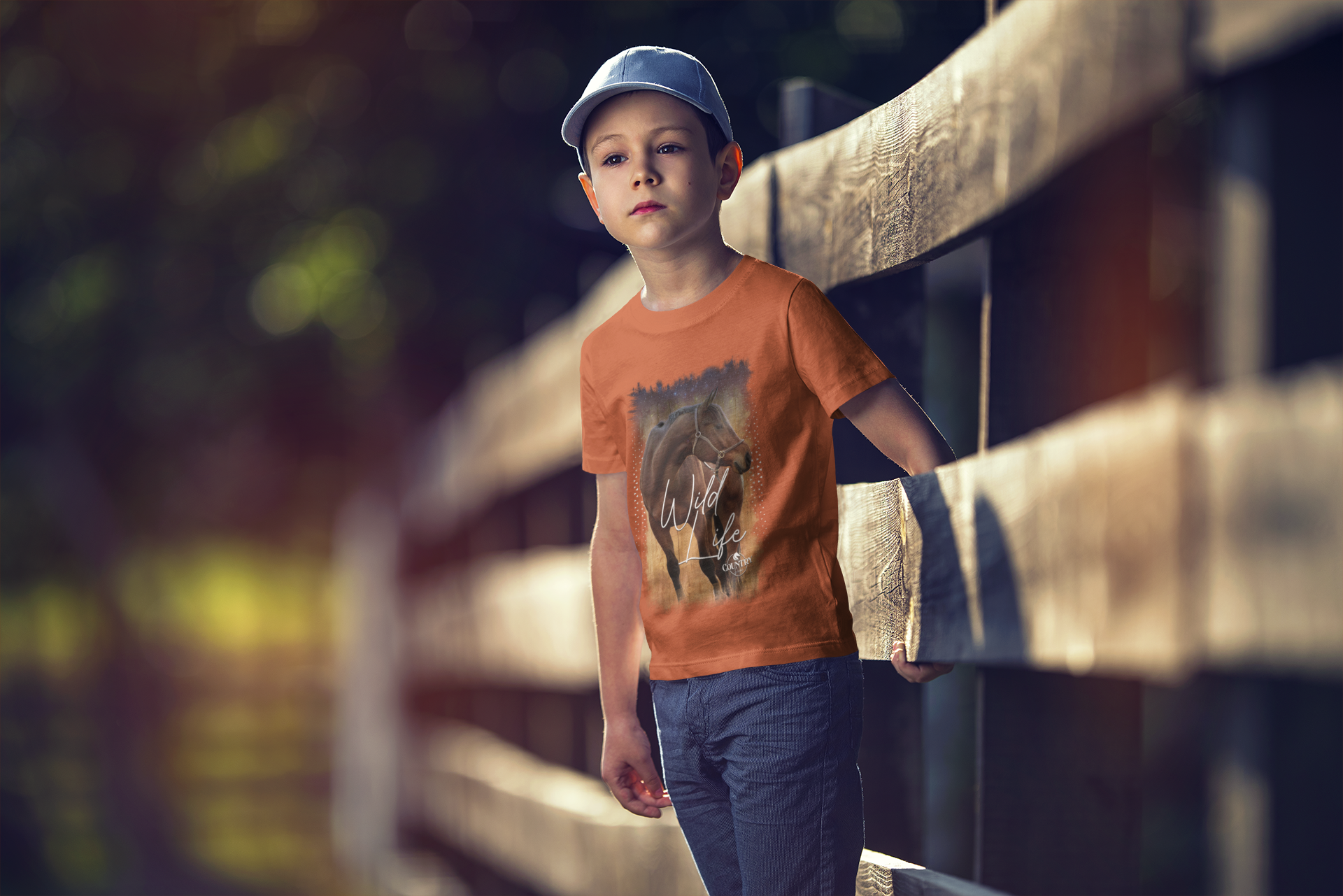 Nome do produto: Camiseta Infantil Wild Life