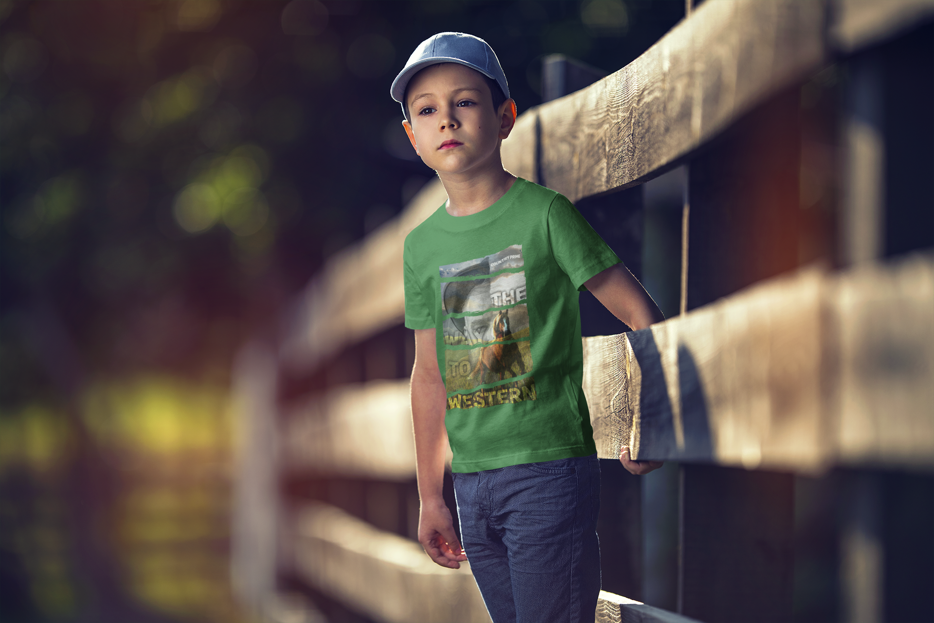 Nome do produto: Camiseta Infantil The Way to Western 