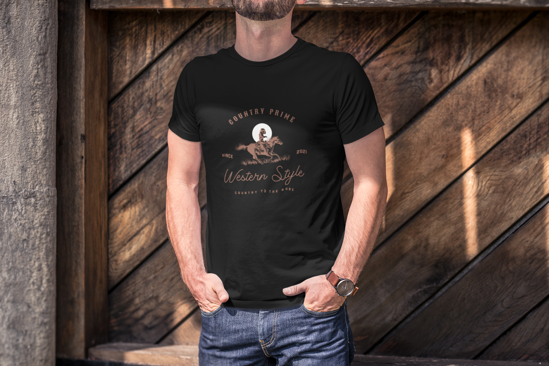 Nome do produto: Camiseta Western Style - Homem