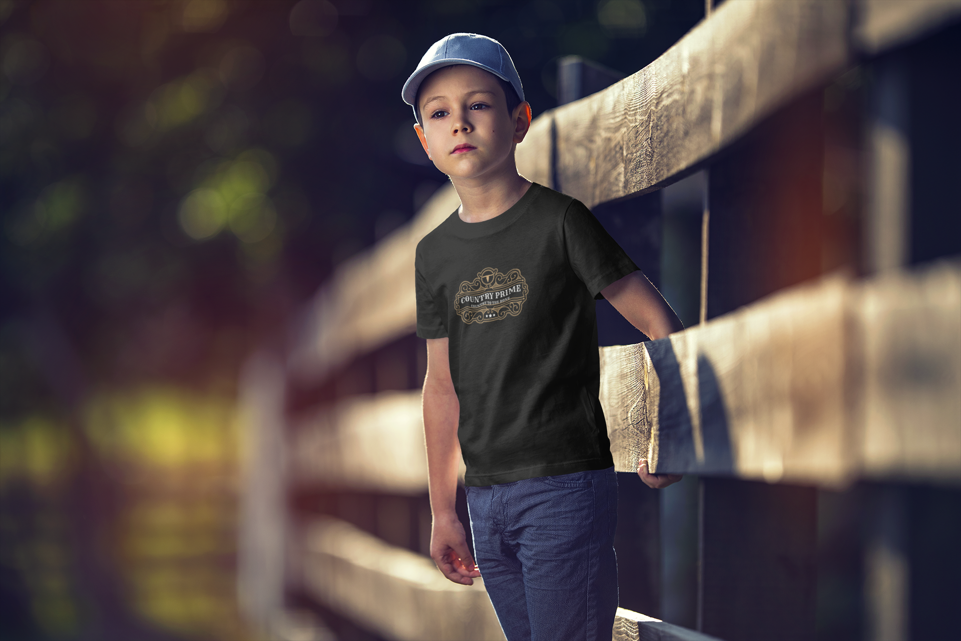 Nome do produto: Camiseta Infantil Country to the Bone