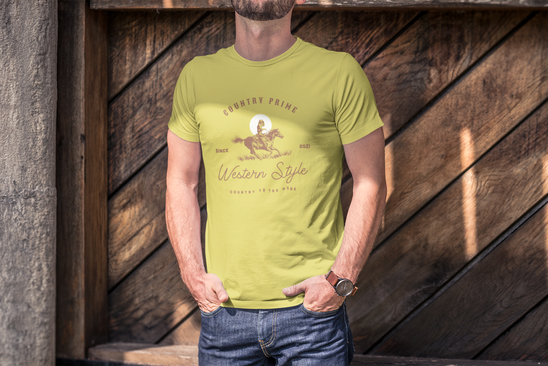 Nome do produto: Camiseta Estonada Western Style - Homem