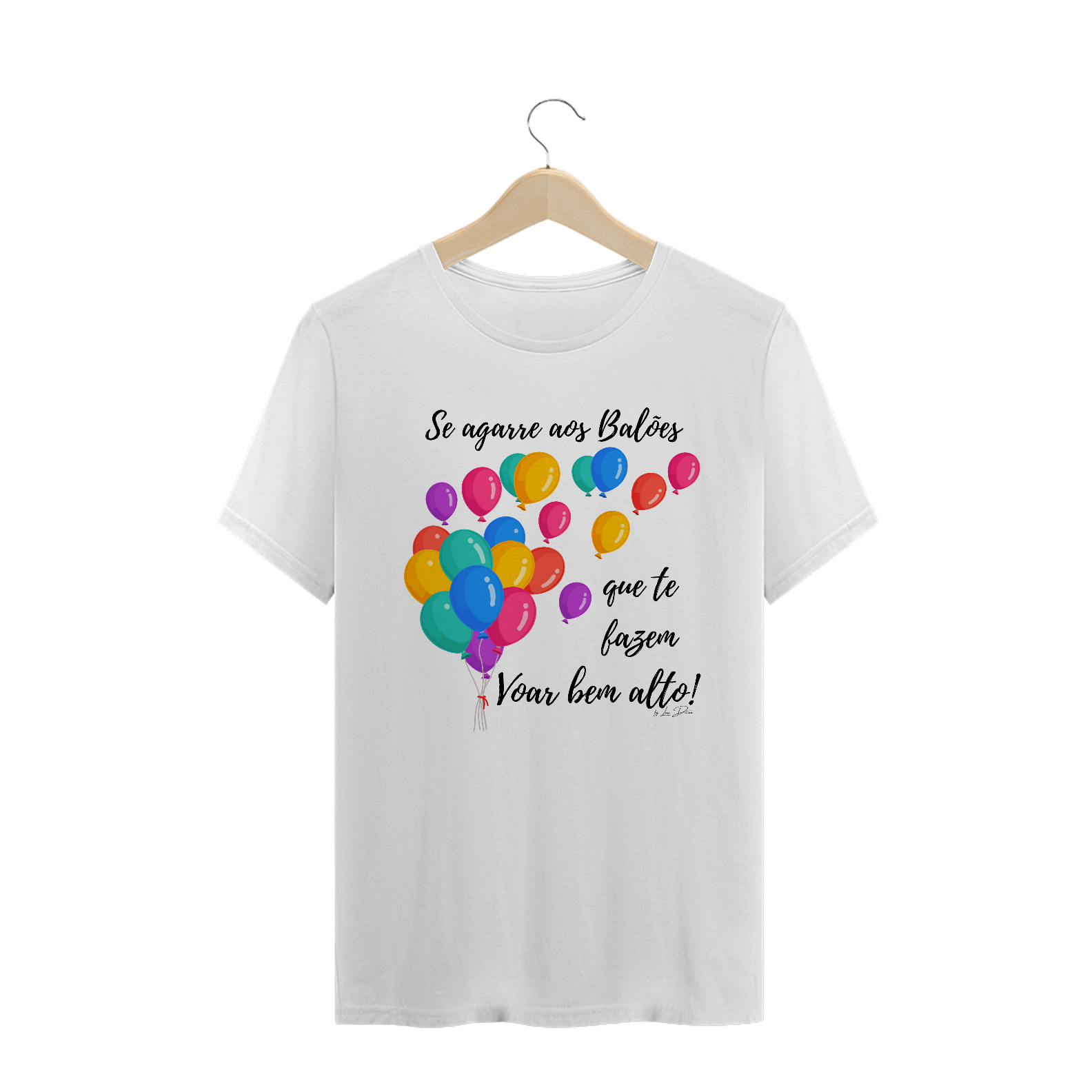 Nome do produto: T-Shirt Se agarre Colorido