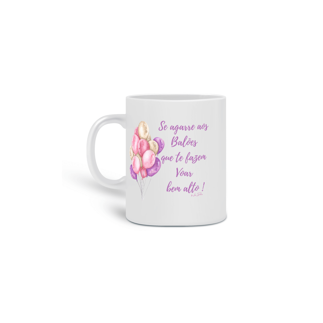 Nome do produto: Caneca Se agarre Candy