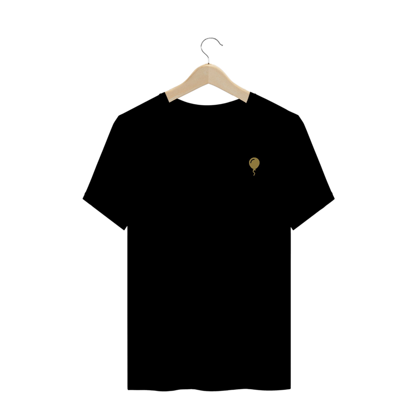 Nome do produto: T- shirt Quality - Balão Dourado