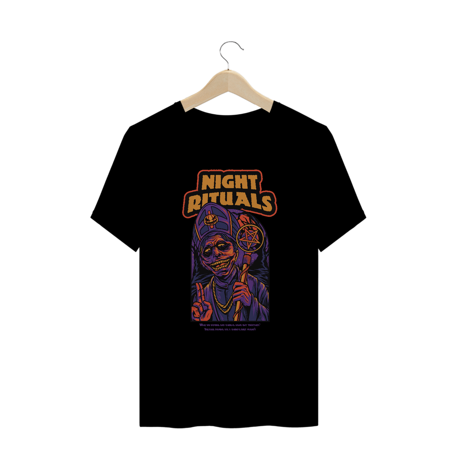 Nome do produto: Camiseta Night Rituals | Ocultismo