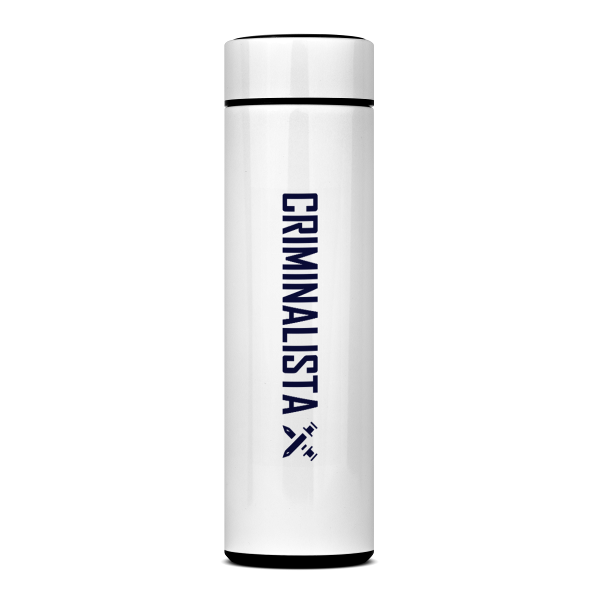 Garrafa Térmica Criminalista X Azul 