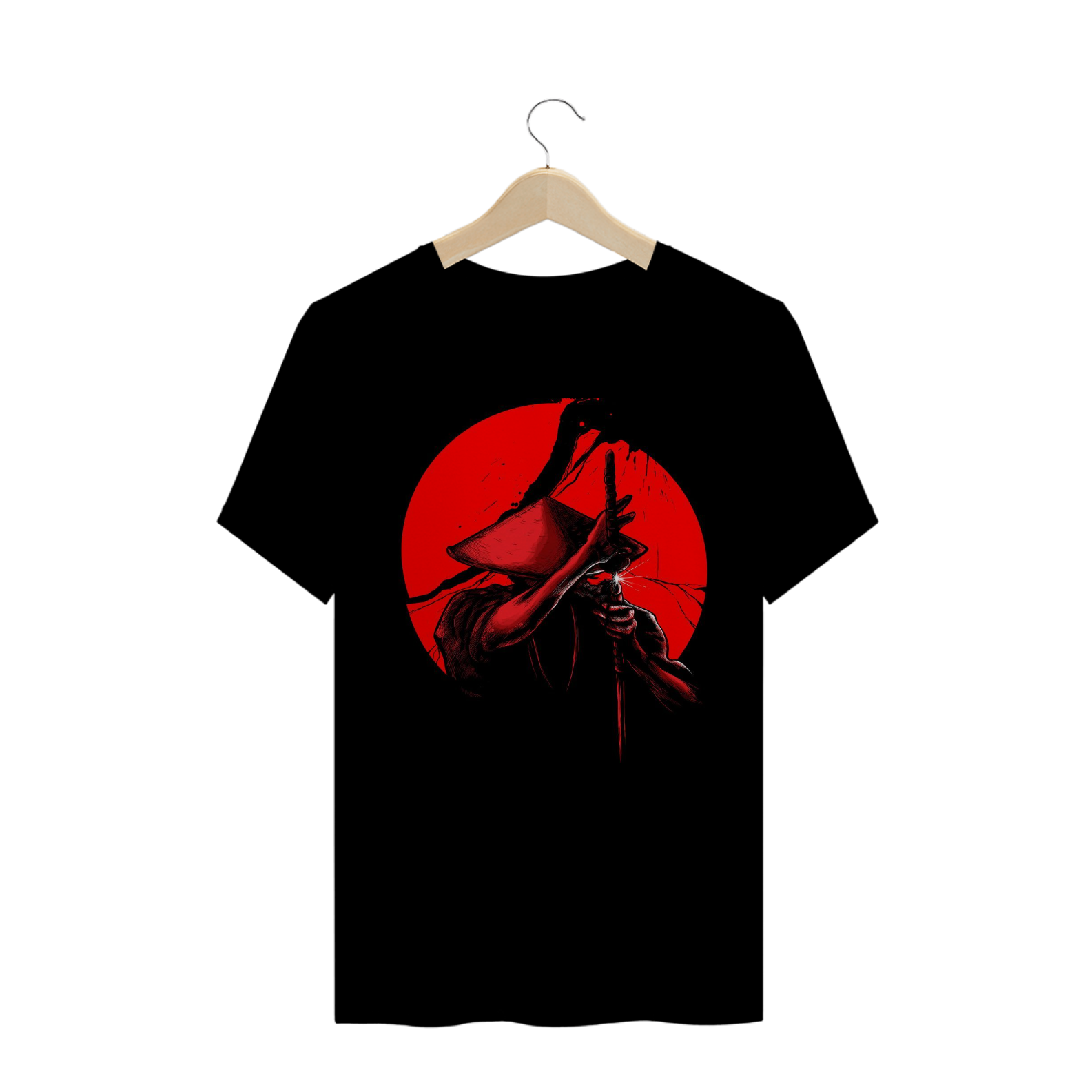 Nome do produto  Camisa Preta Samurai Masculina 