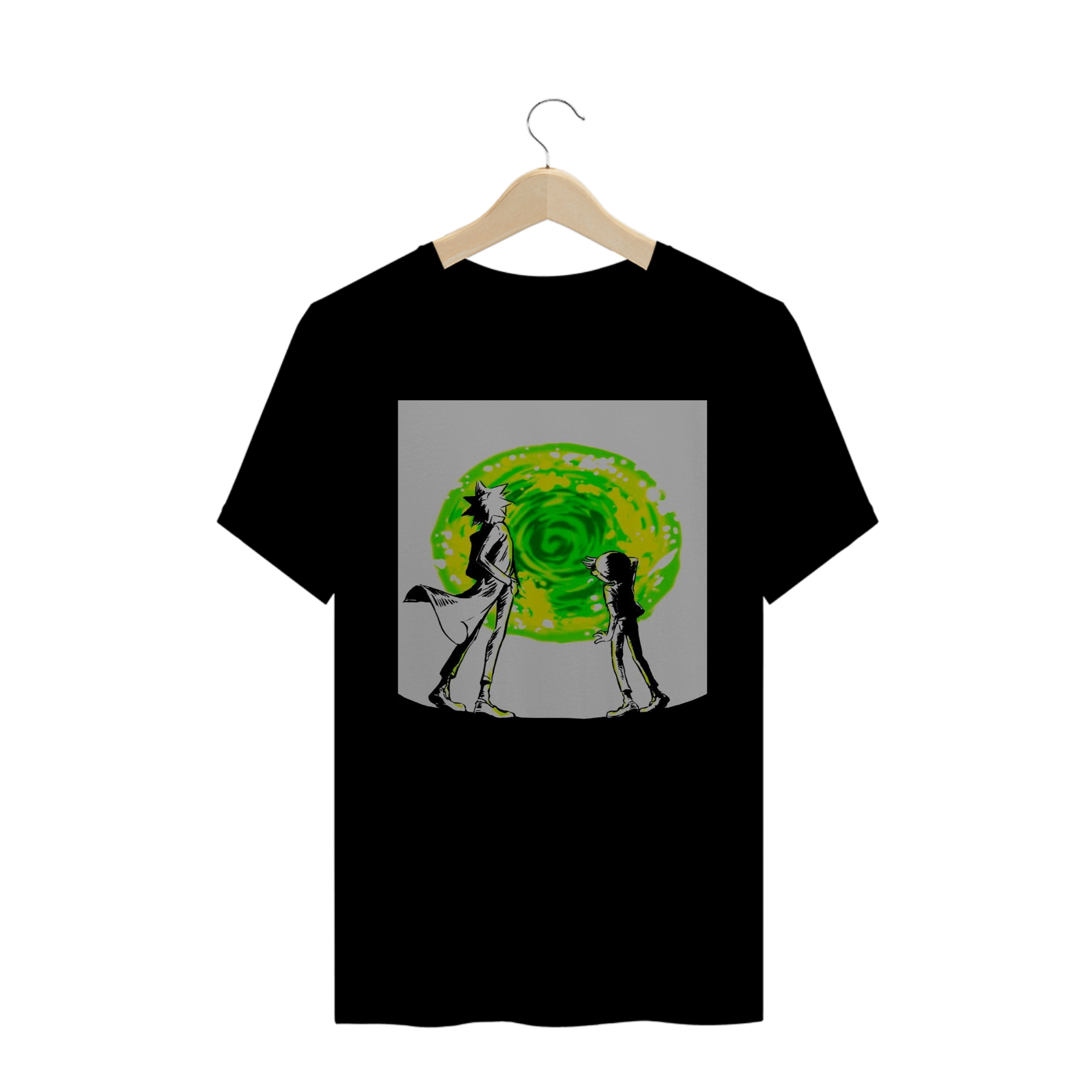 Nome do produto  Camisa Masculina Rick e Morty
