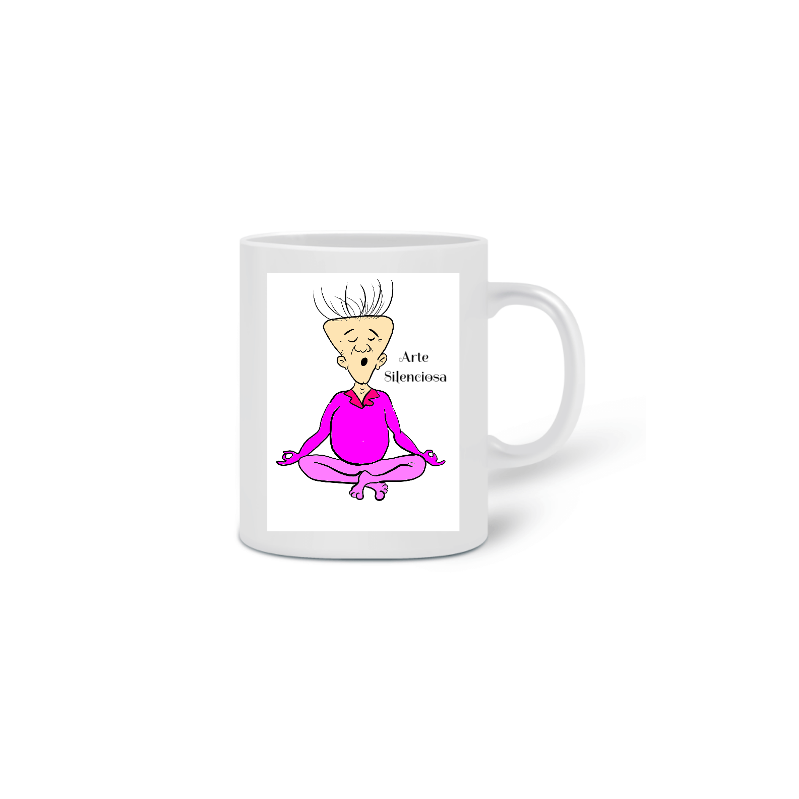 Nome do produto: Caneca Yogaman