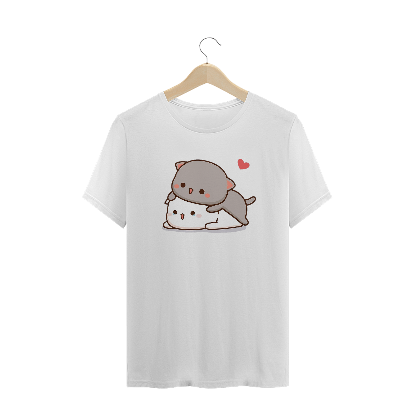 Nome do produto: Camisa Gato Pessego - Feminino