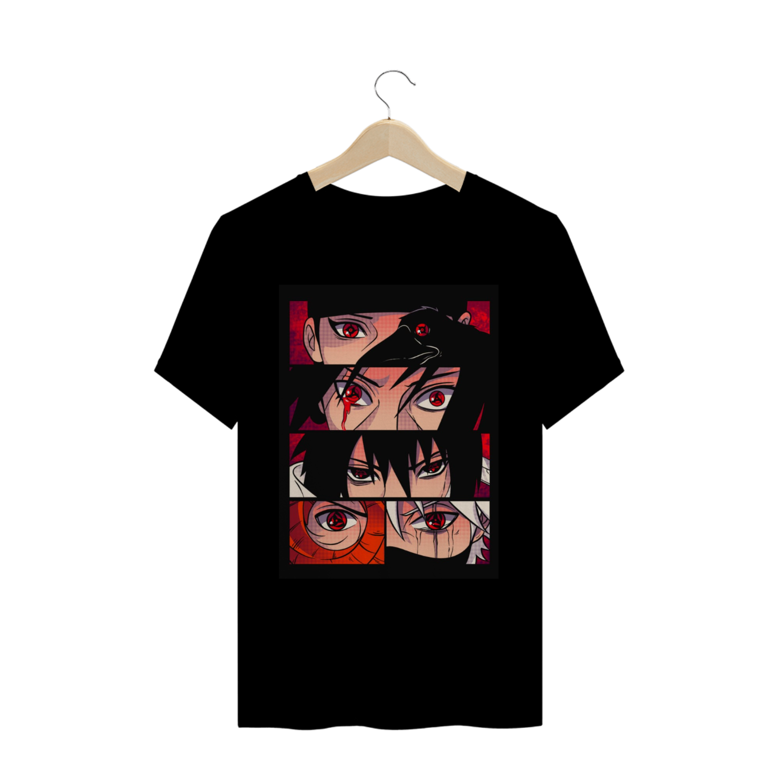 Nome do produto: Camisa Red Eyes - Preto