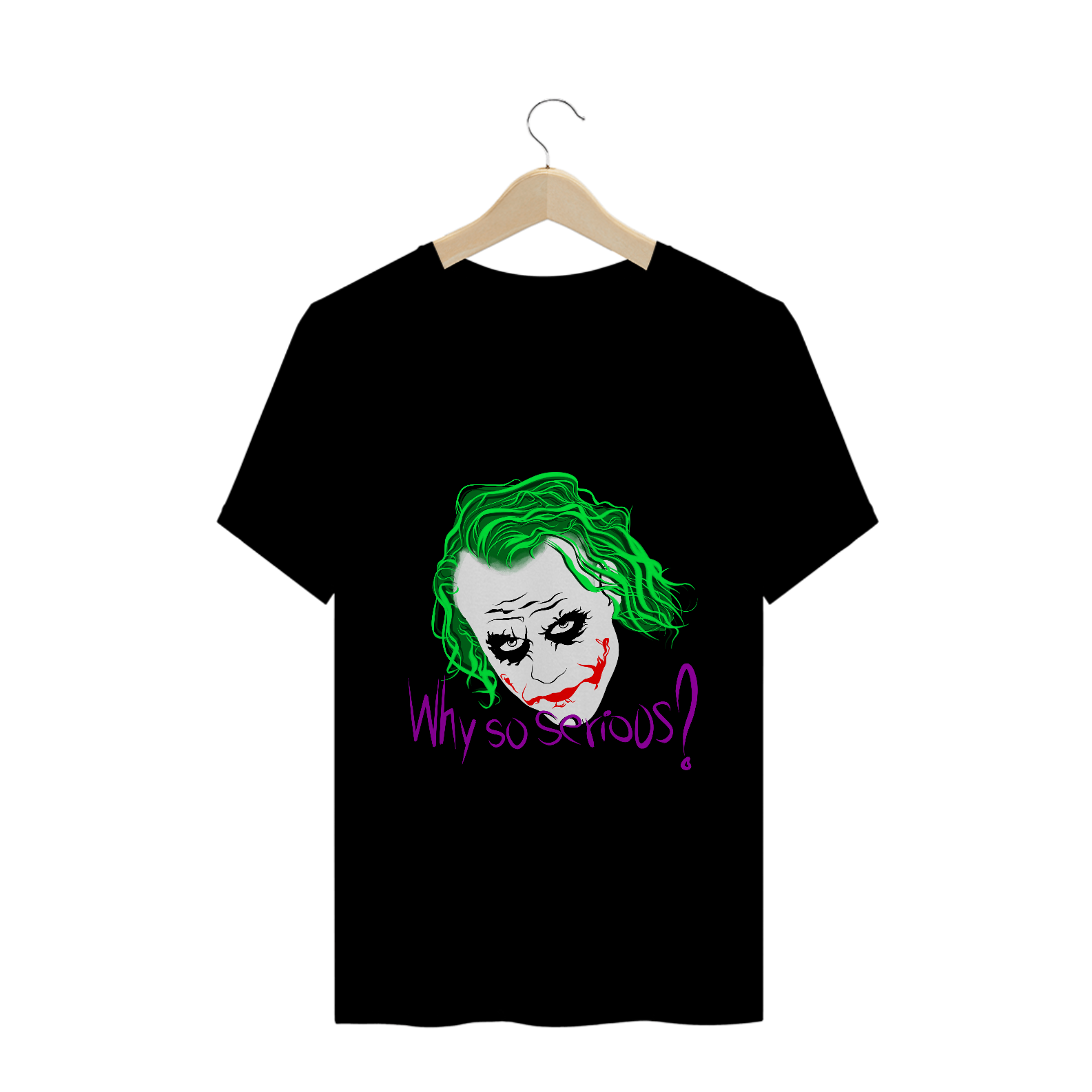Nome do produto: Camiseta Whi so serius? Coringa LDR